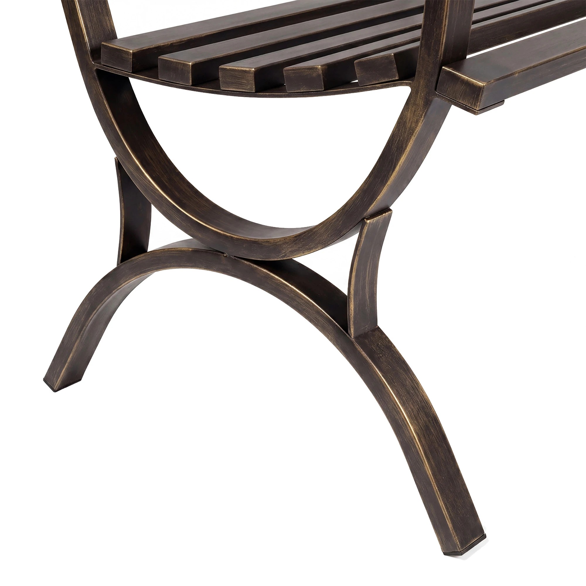 6 Levede Garden Bench Seat Outdoor Patio Park Lounge Backyard Chair Bronze 3 Seat, 6 of 8