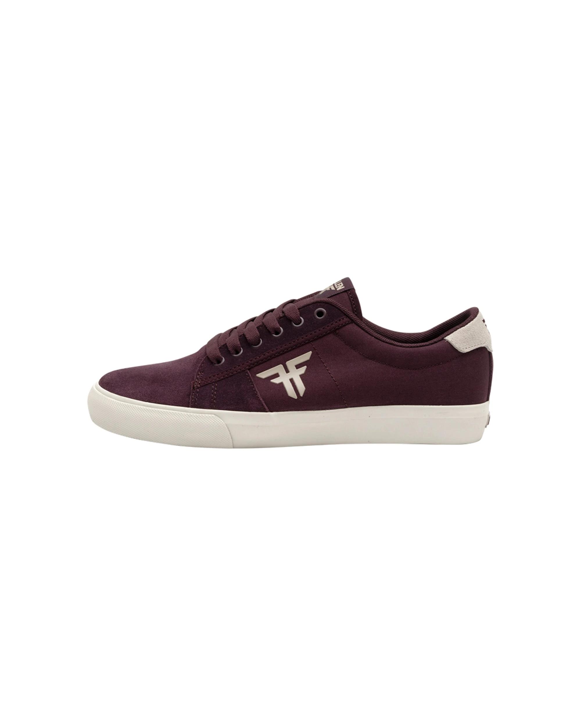 1 Fallen Footwear Bomber Skate Men's Shoe Vulcanized Durable Construction WINE/BONE, 1 of 5