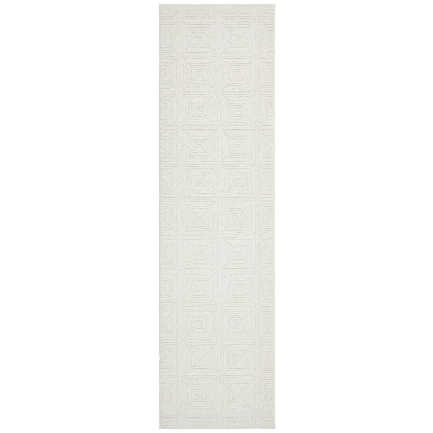 2 Common Ground Rugs Lyrica Shilo 500x80cm - Extra Large Runner Power Loomed Pet Friendly Rug - Natural, 2 of 7