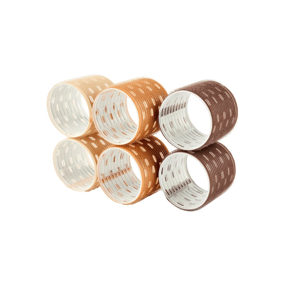 3 OXX Haircare 6 Piece Jumbo Thermal Blow Dry Rollers, 3 of 4