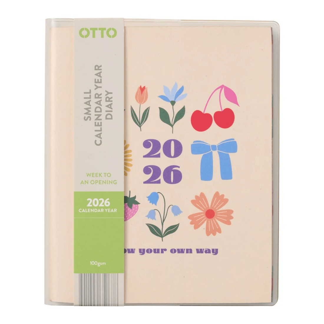 1 Otto Small Week to View 2026 Whimsy Diary, 1 of 7