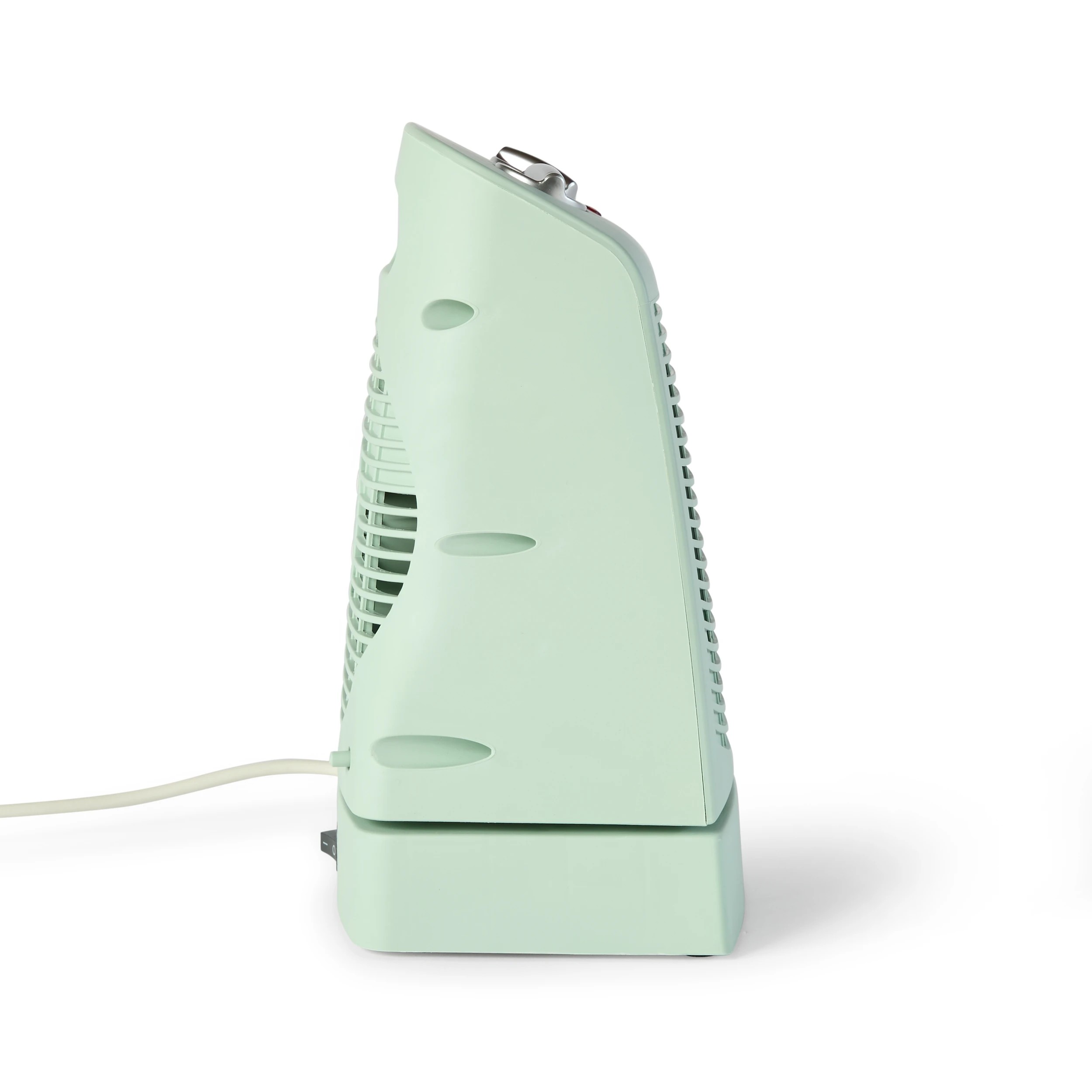 3 Oscillating Fan Heater - Green, 3 of 7