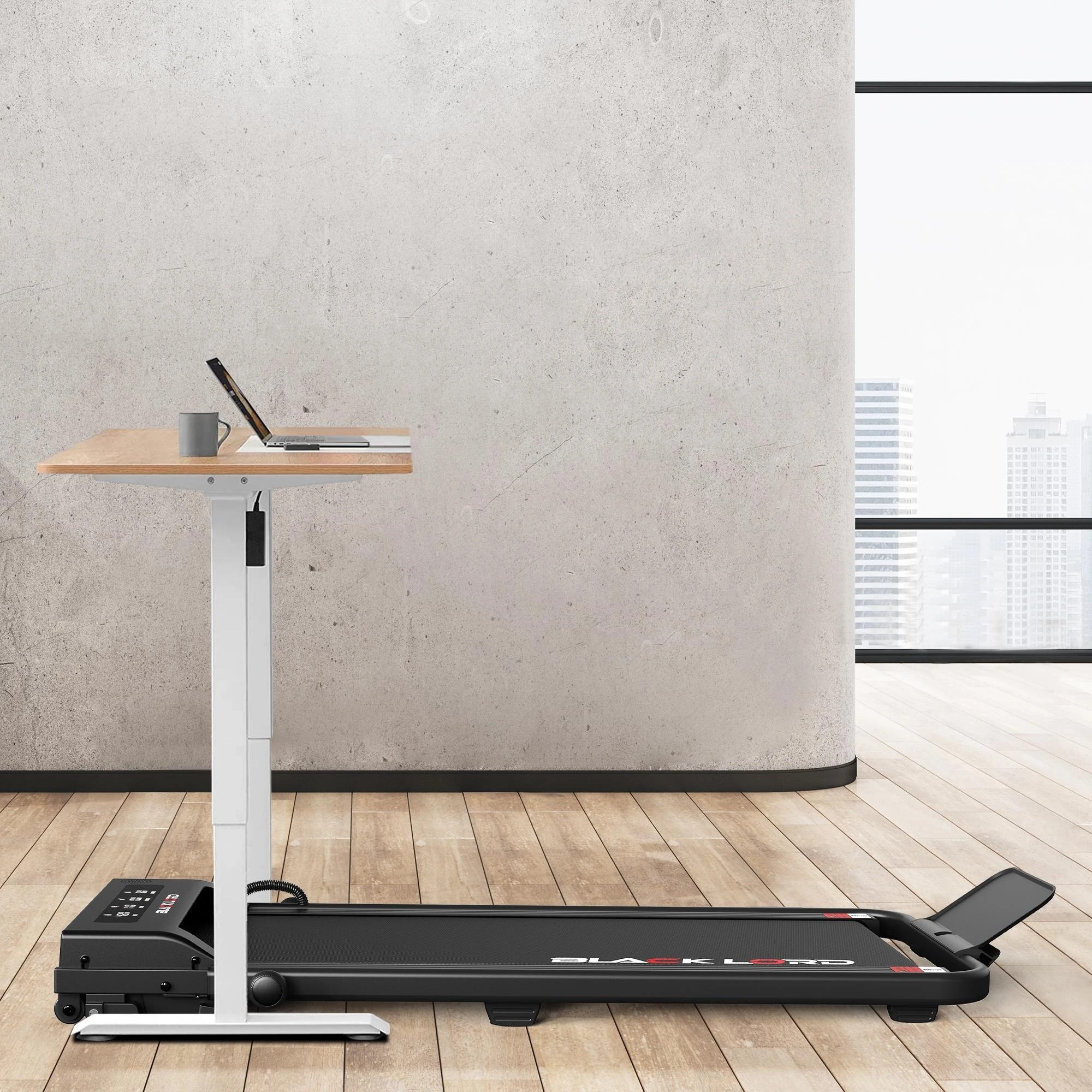 5 Black Lord Treadmill Electric Walking Pad Foldable Under Desk Home Gym - Black, 5 of 10