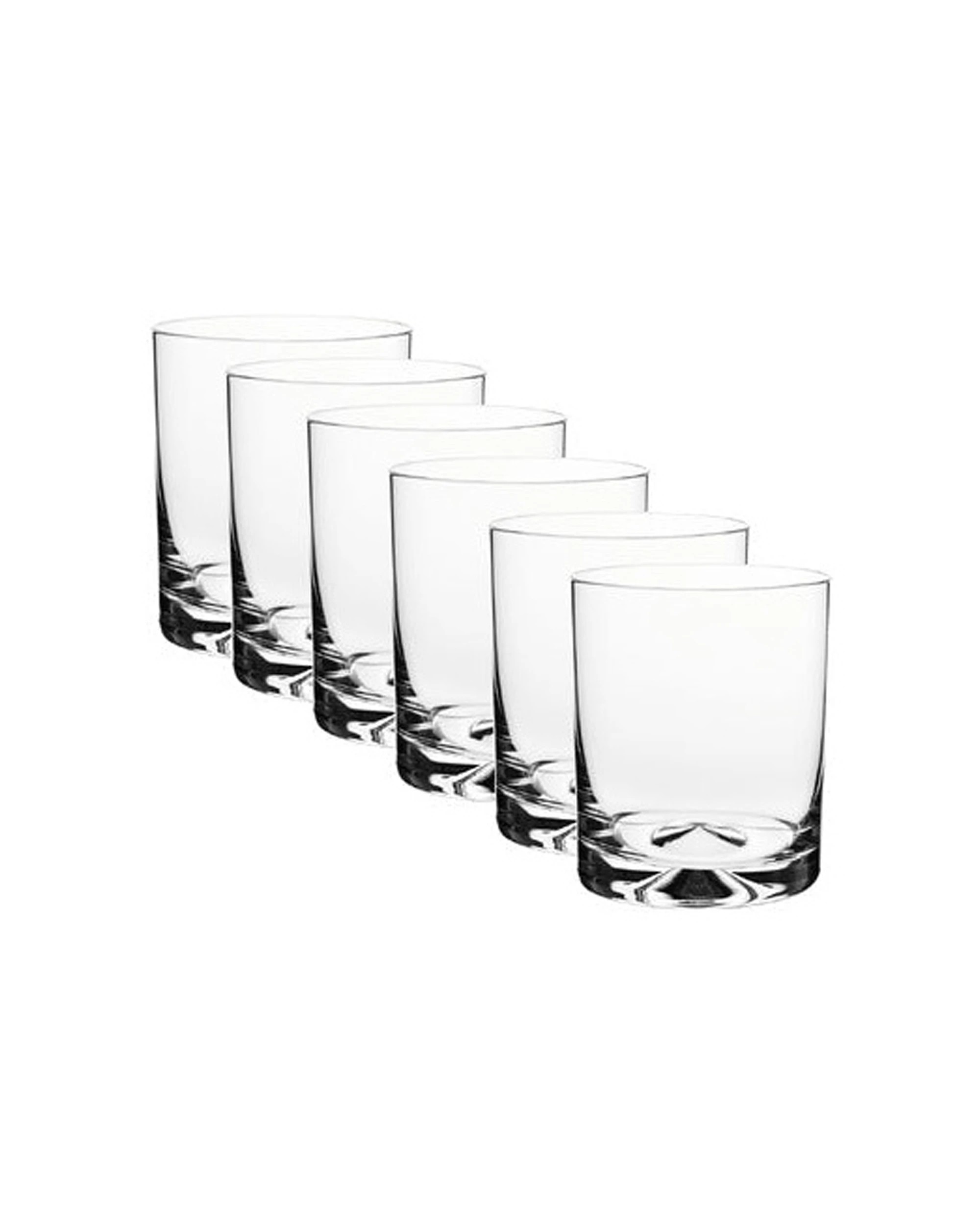 1 Krosno 6pc Triad Double Old Fashion Glasses Made In Poland Serveware Set 350ml - Clear, 1 of 1