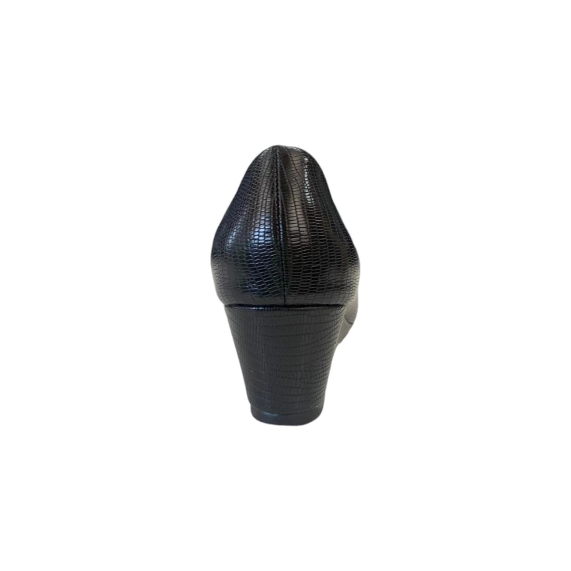 6 Bellissimo Womens Sonoma Dress Heels Shoes BLACK, 6 of 7