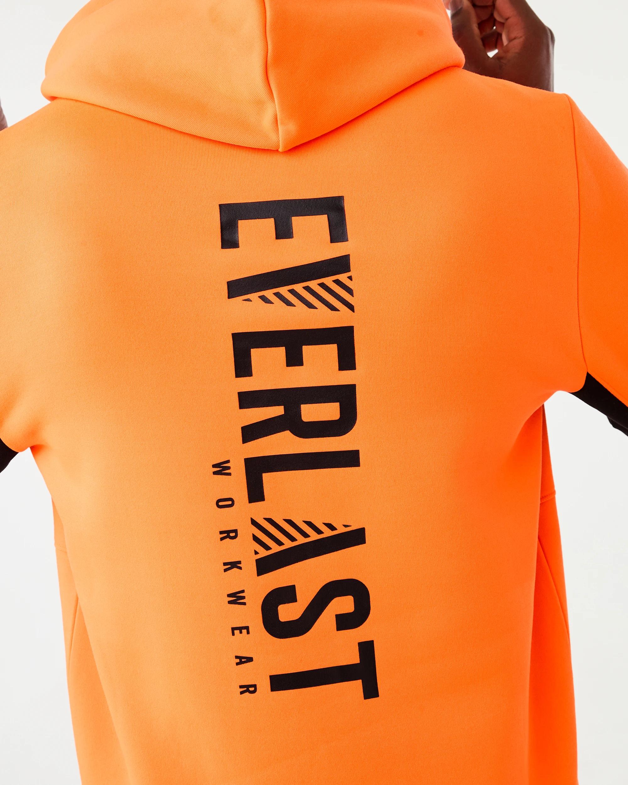 5 Everlast Work Pull Over Hoodie Orange, 5 of 8