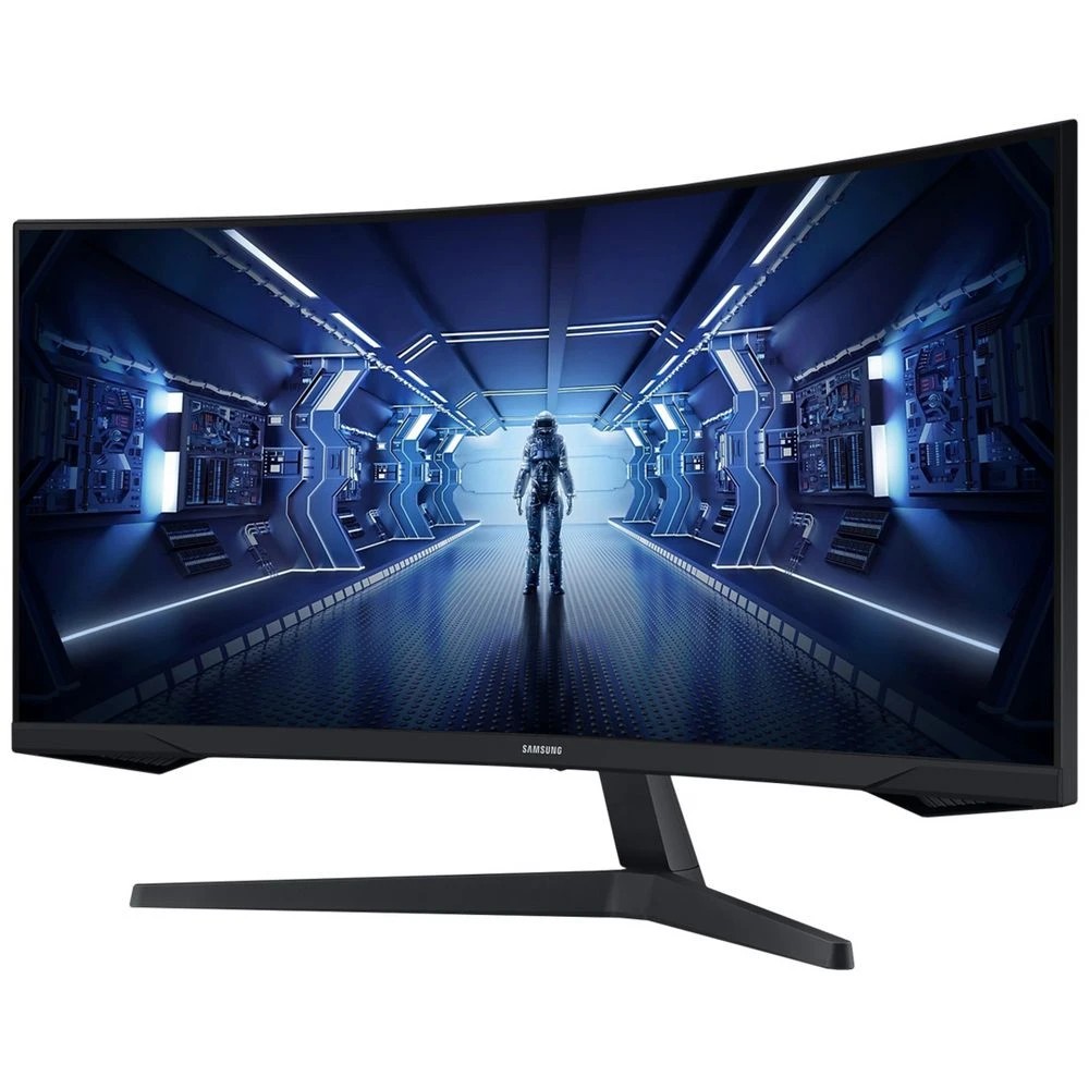 3 Samsung 34" UWQHD 165Hz 1ms Curved Gaming Monitor G55T, 3 of 8