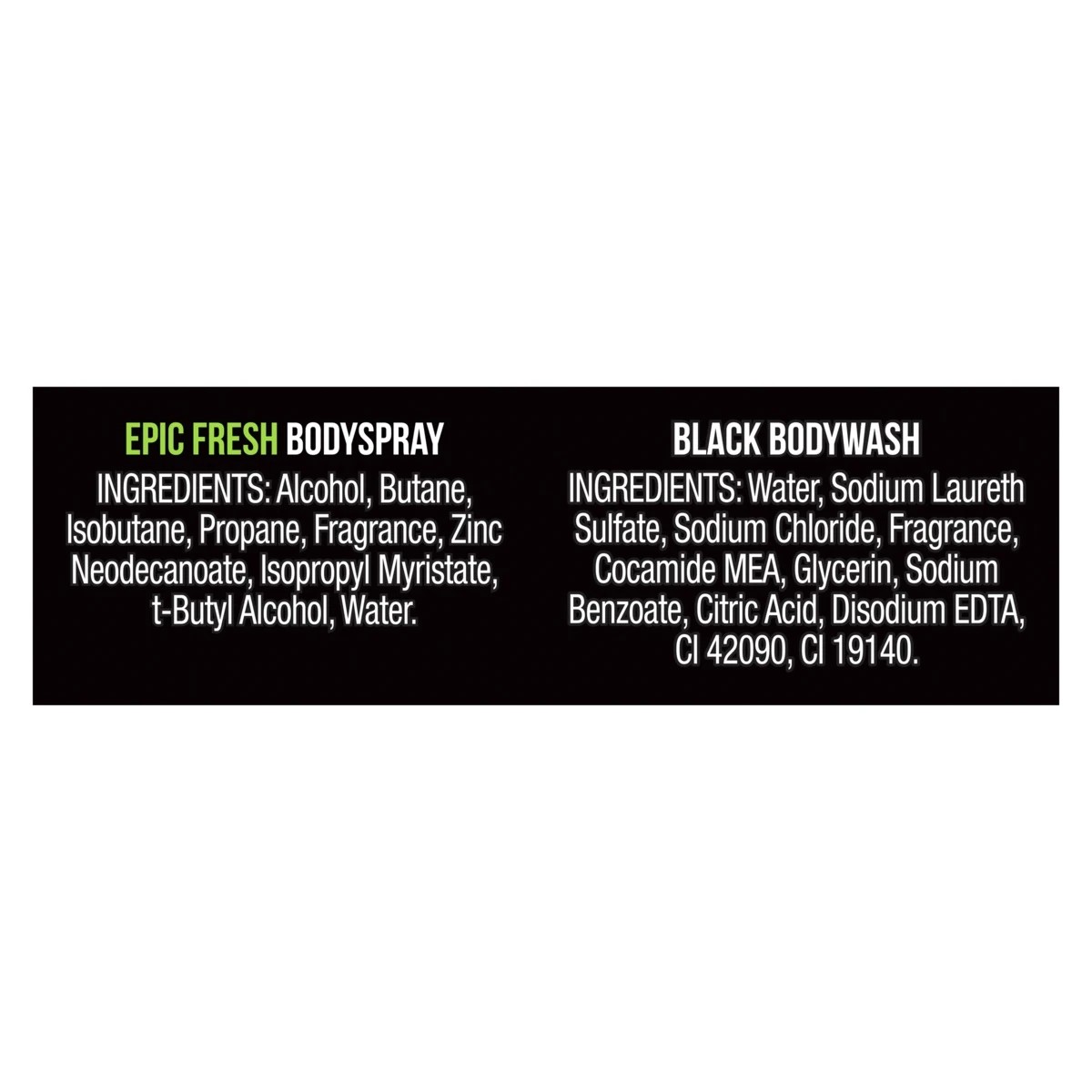6 LYNX Epic Fresh and Black Duo Gift Set, 6 of 6