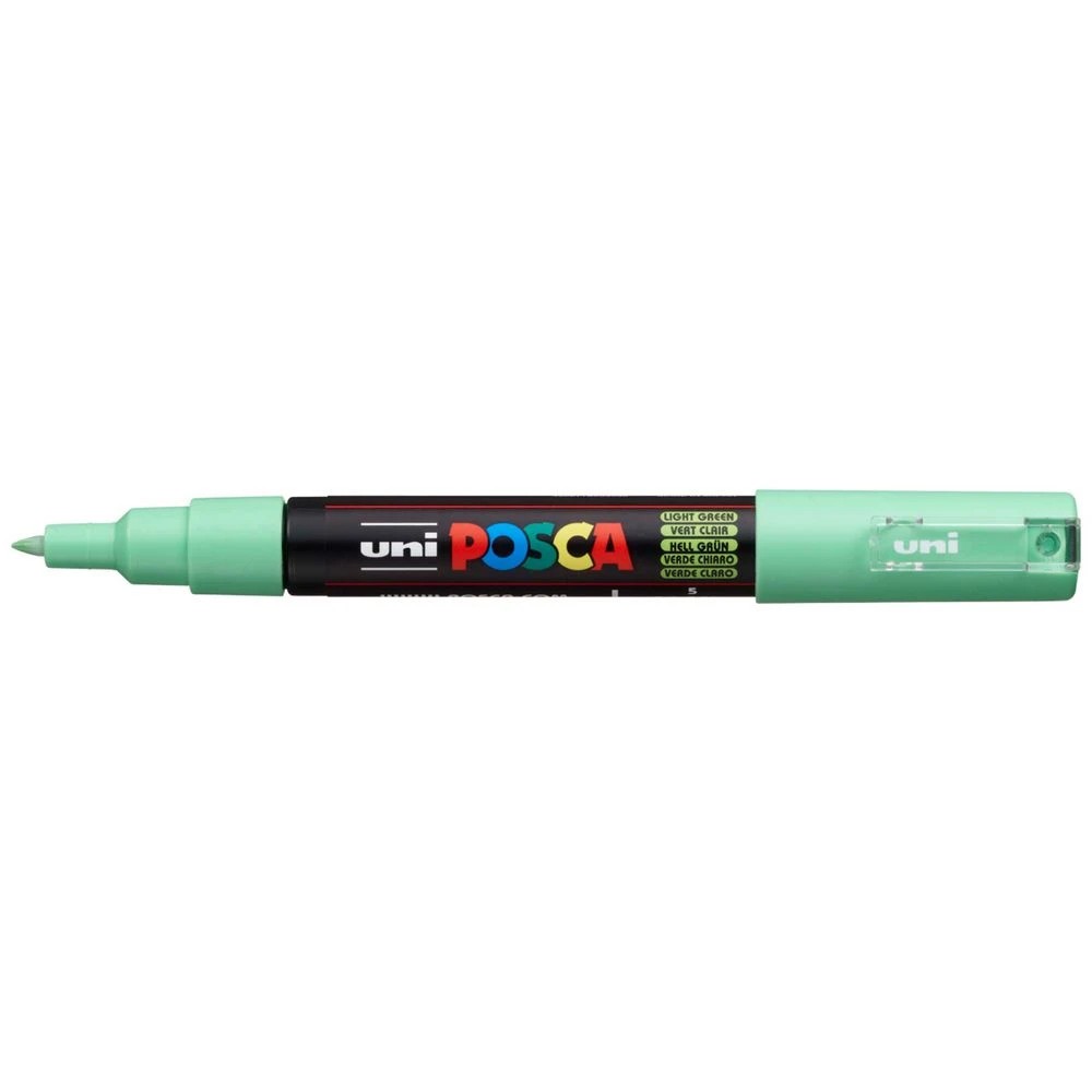 1 POSCA PC 1M Paint Marker Light Green, 1 of 6