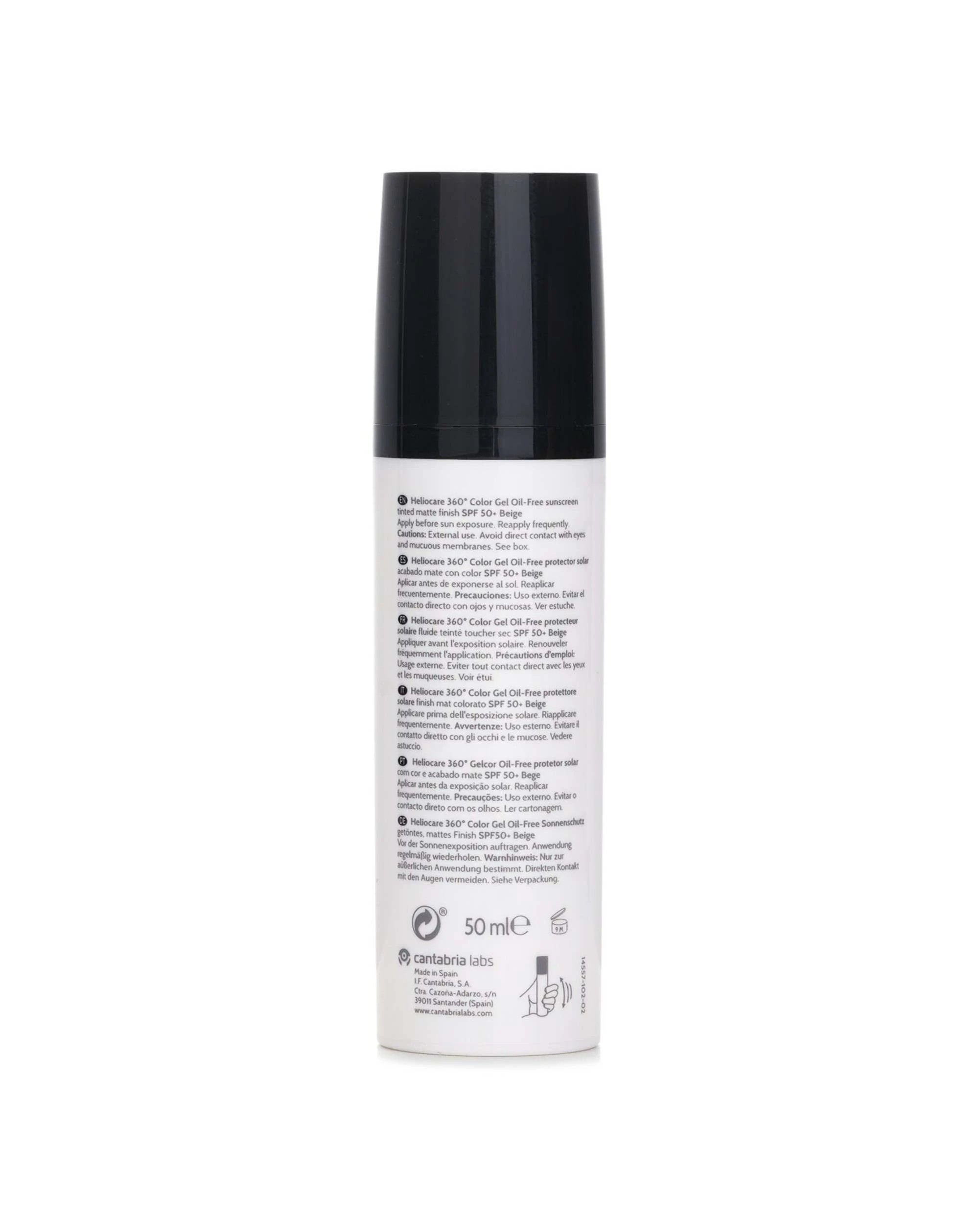 3 Heliocare by Cantabria Labs Heliocare 360 Gel Of SPF 50 - # Beige  50ml, 3 of 3