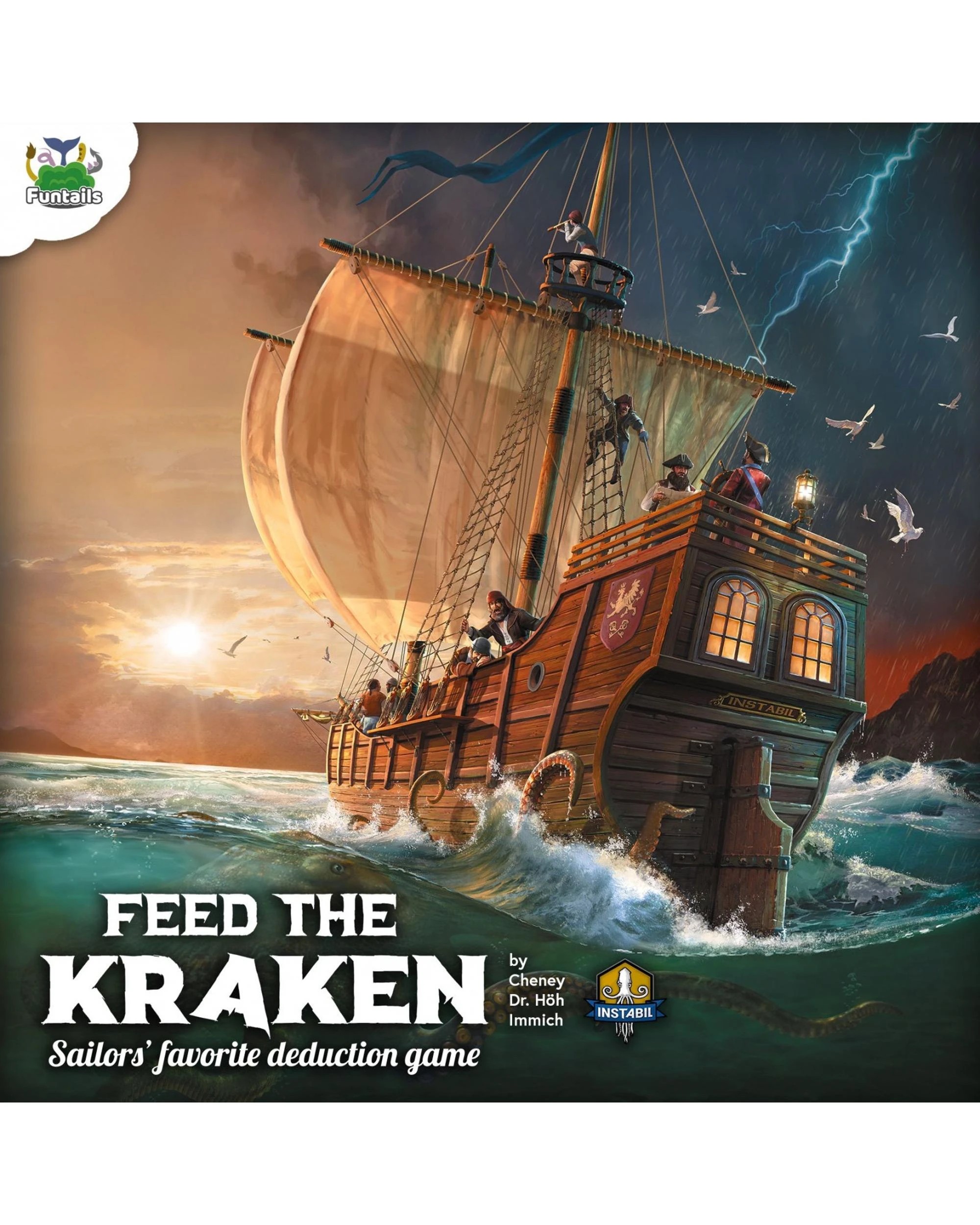 1 Feed the Kraken Board Game, 1 of 1