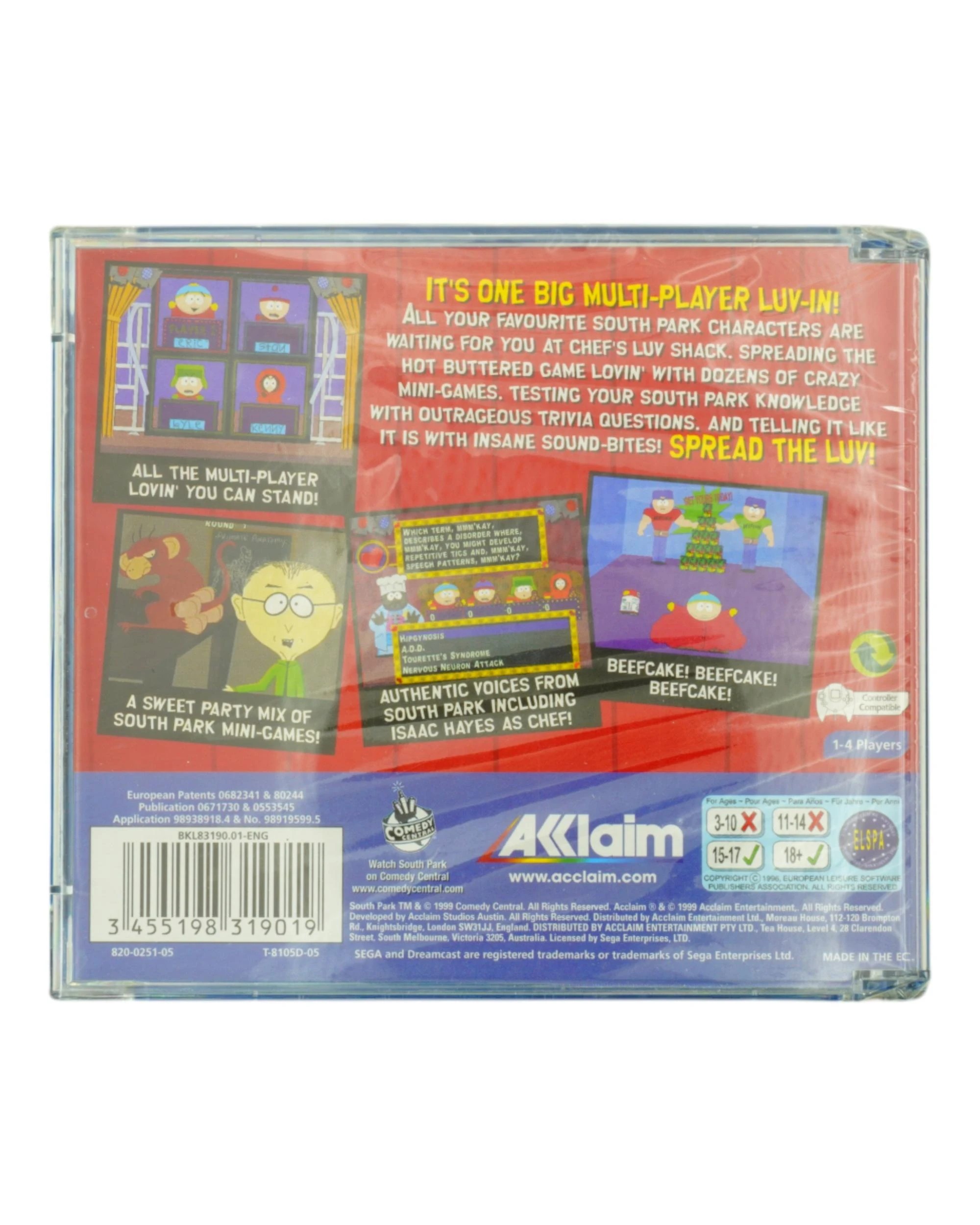 2 South Park Chefs Luv Shack - Dreamcast, 2 of 9