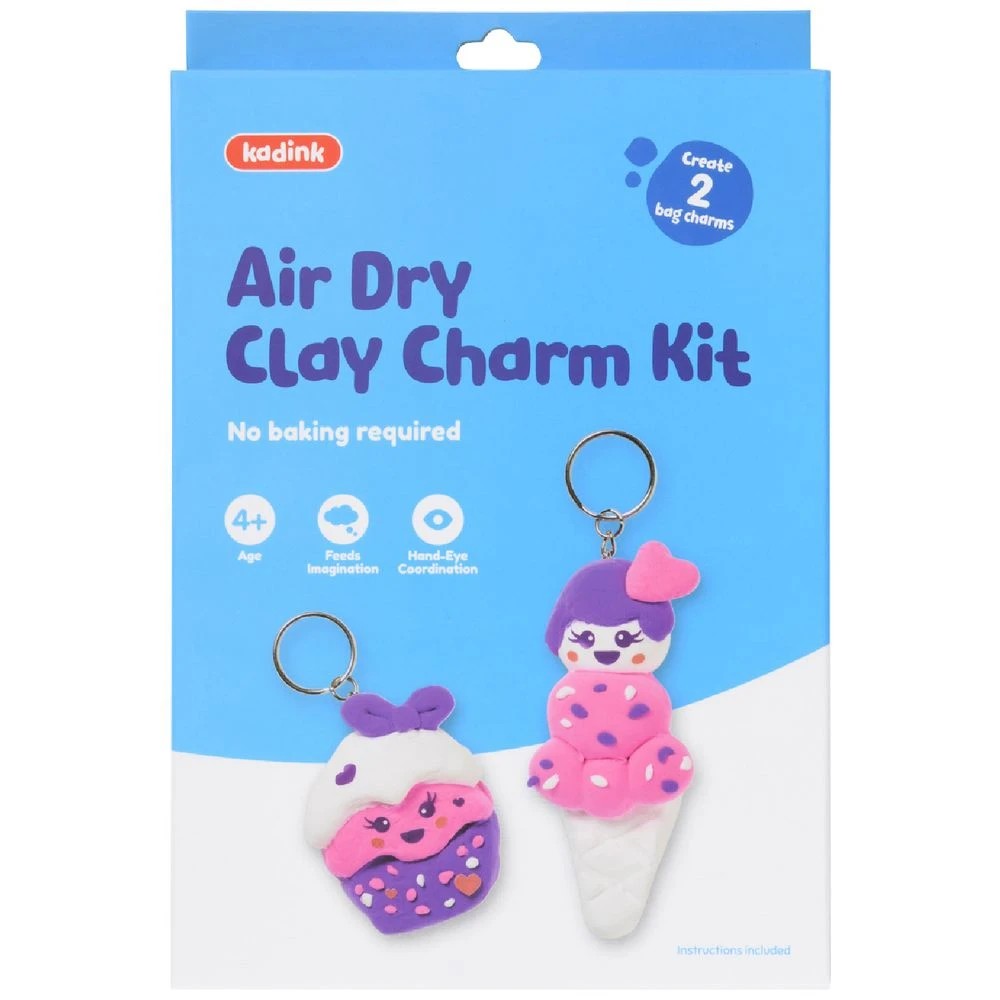 1 Kadink Air Dry Clay Bag Charms Kit, 1 of 4