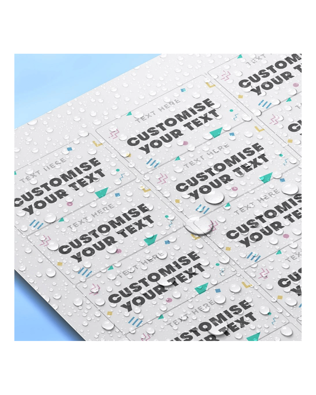Avery 21UP Laser Waterproof Labels 5 Sheets - Kmart