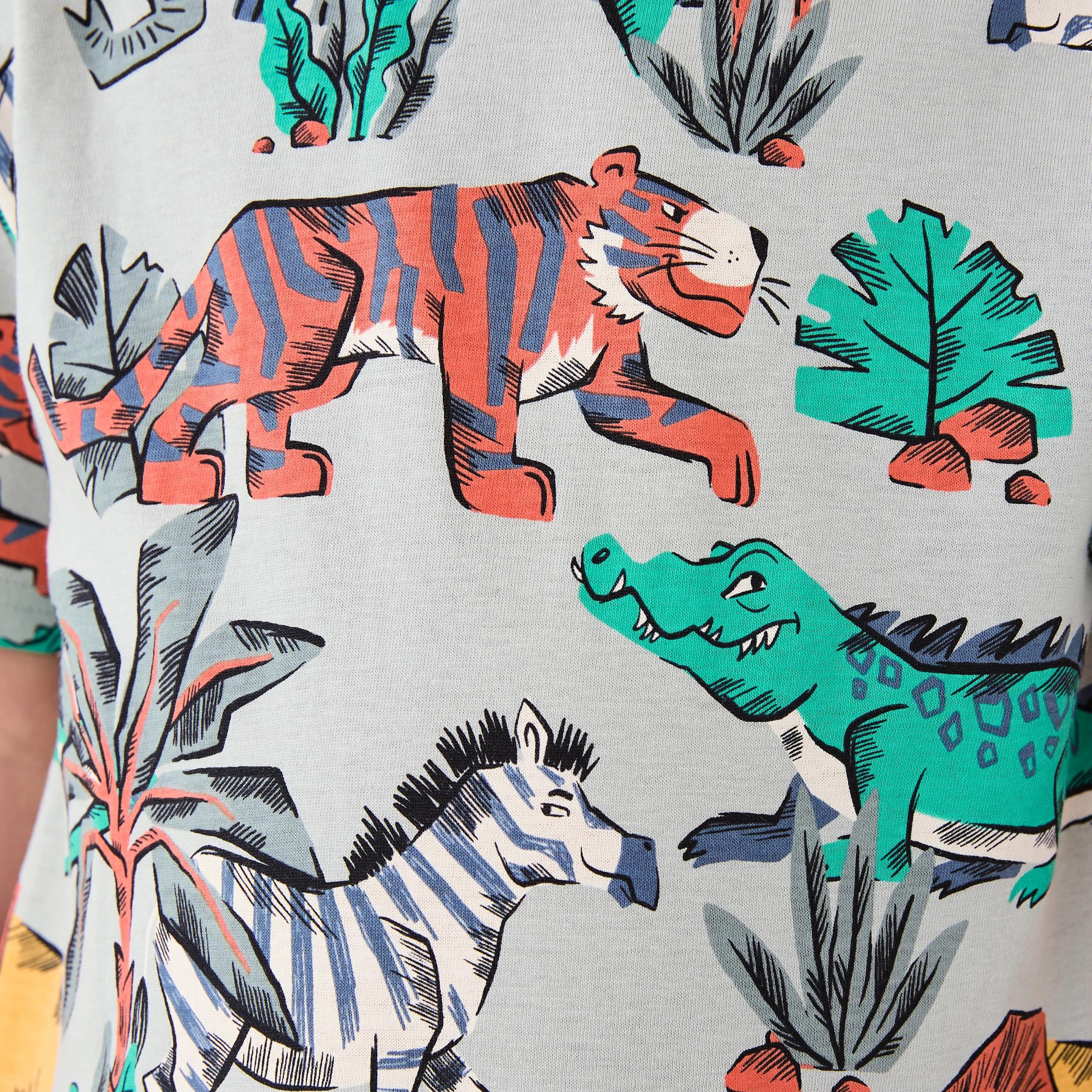 4 All Over Print T-shirt WILD ONES AOP AQUA GREY, 4 of 7