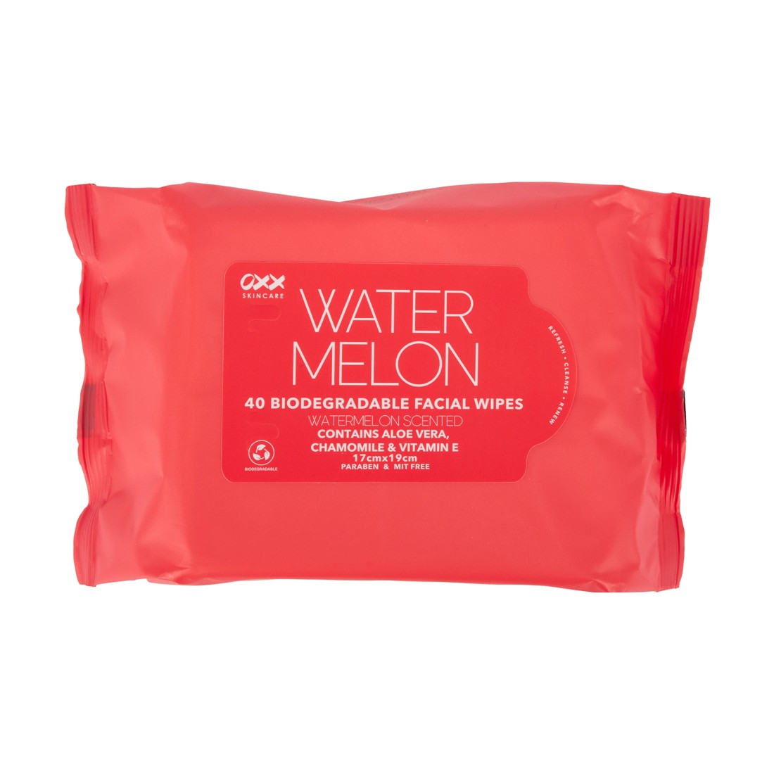3 Triple Pack Biodegradable Facial Wipes - Watermelon Scented, 3 of 5