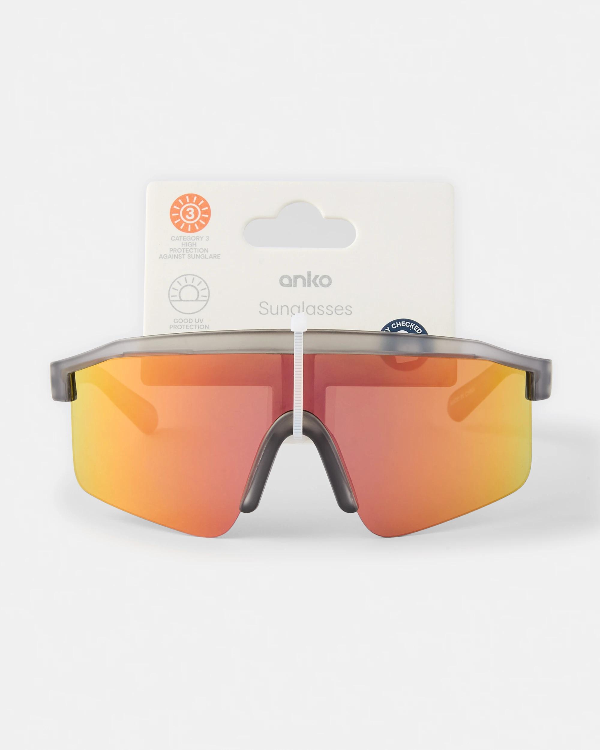 5 Sports Wrap Sunglasses Grey, 5 of 5