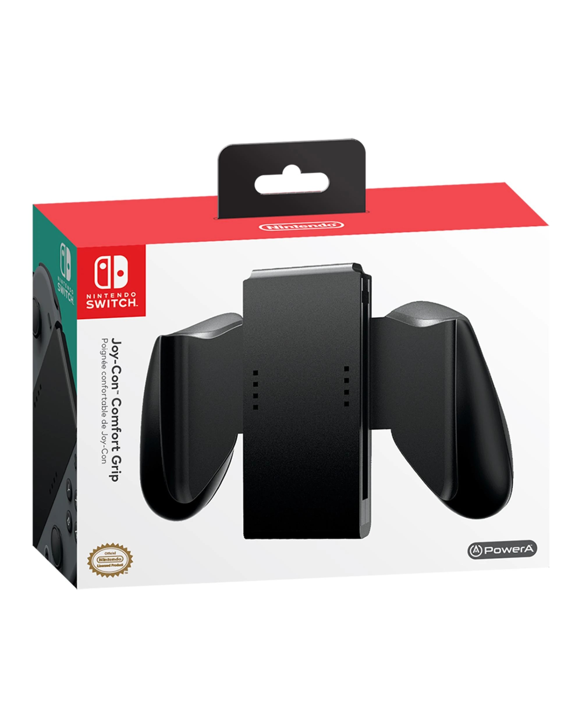 1 PowerA Nintendo Switch Joy-Con Black Comfort Grip, 1 of 3
