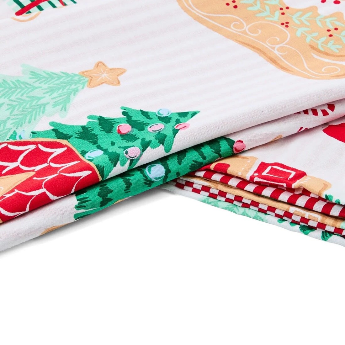 7 Gingerbread Cotton Rich Reversible Quilt Cover Set - Single Bed, 7 of 8