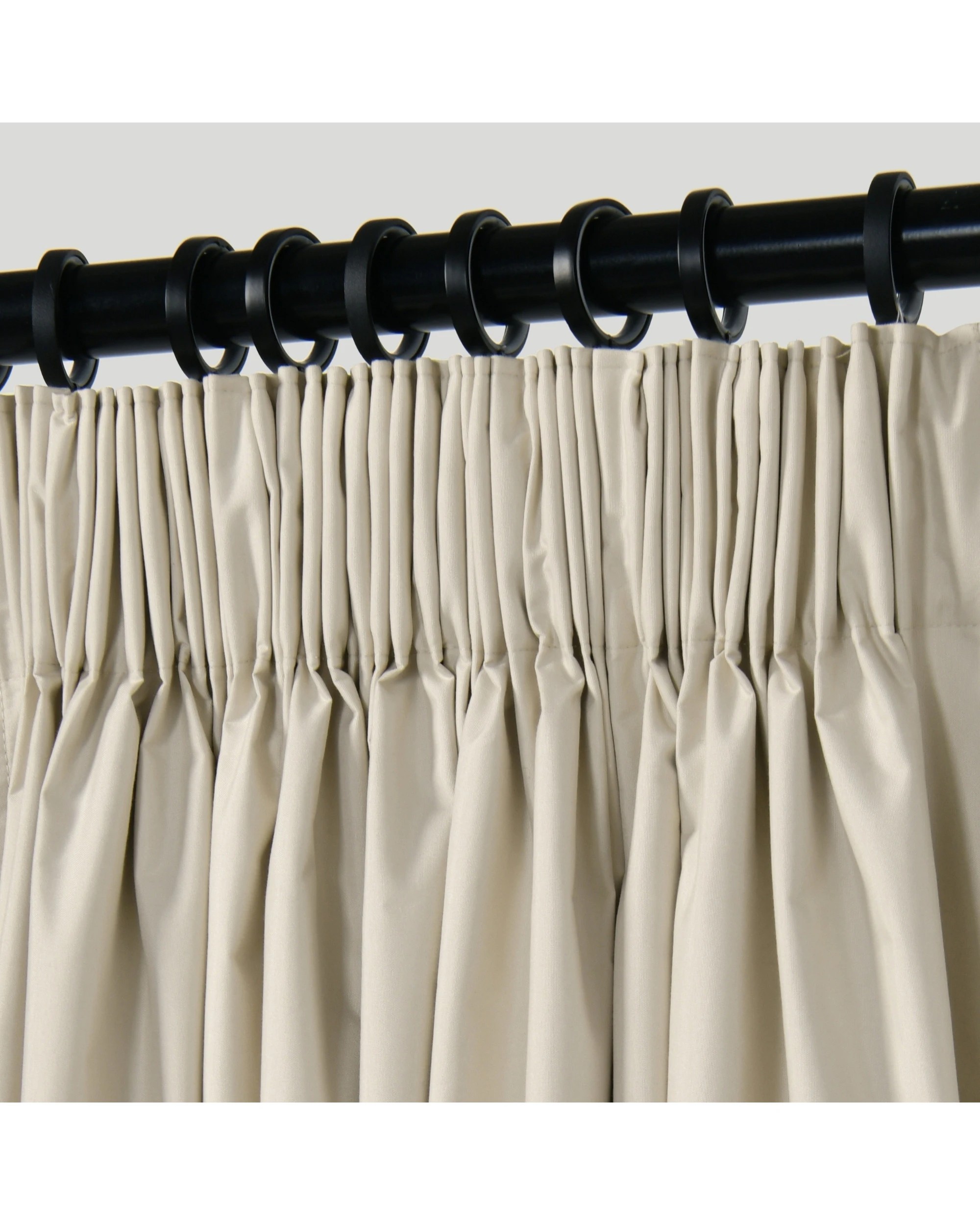 4 Sherwood Home Orlando Blockout Multi Header Curtain Pair 225x223cm - Sand, 4 of 8
