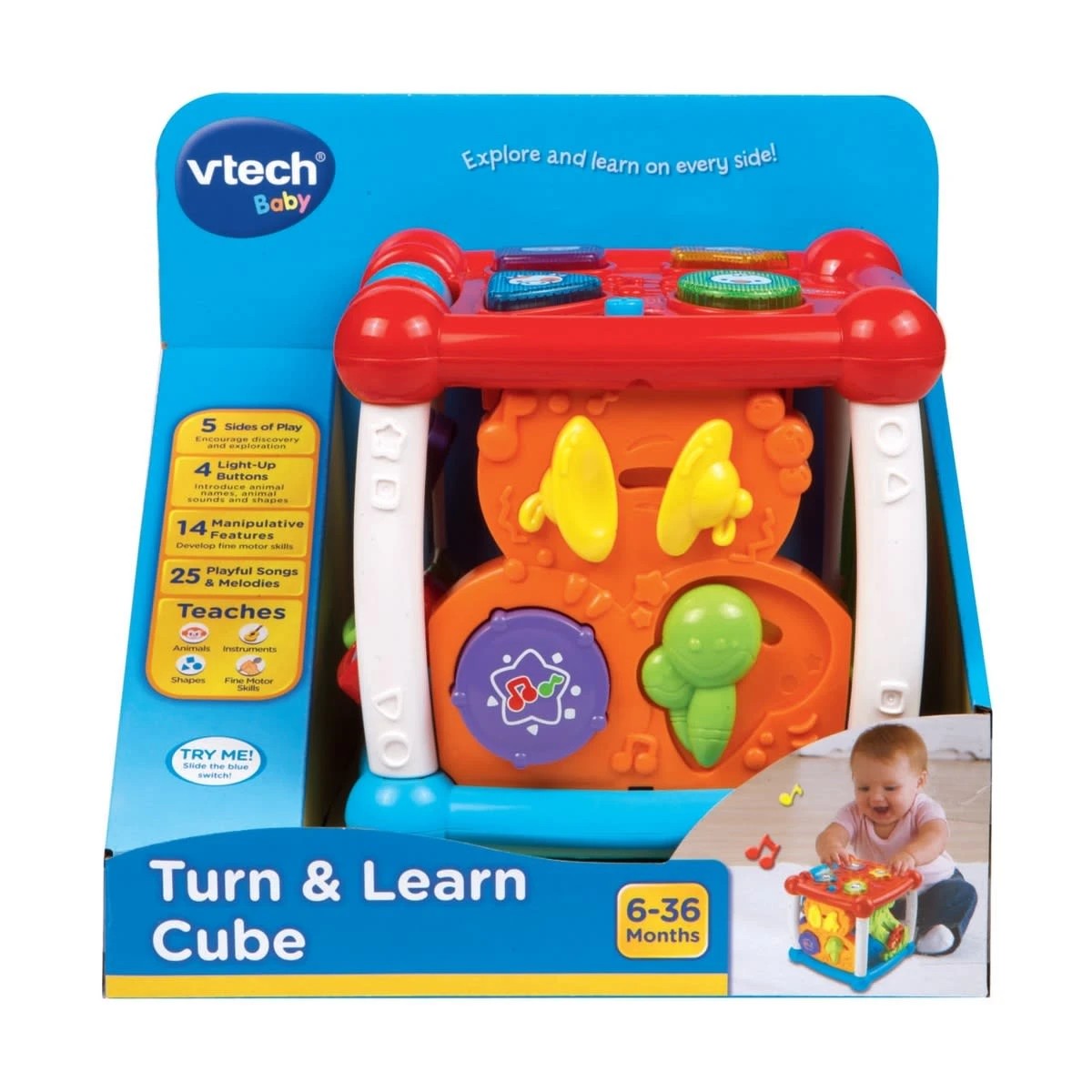 1 VTech Turn & Learn Cube, 1 of 3