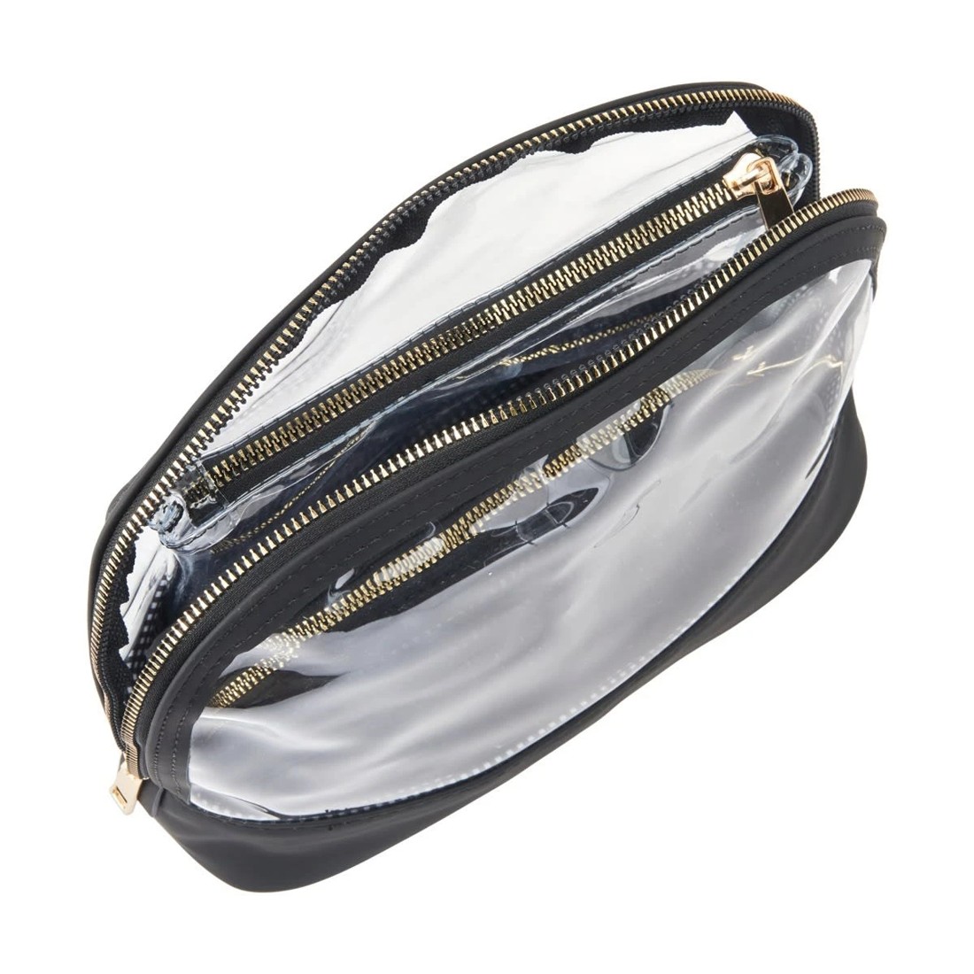 3 OXX Cosmetics 3 Piece Makeup Bag Set - Black, 3 of 6