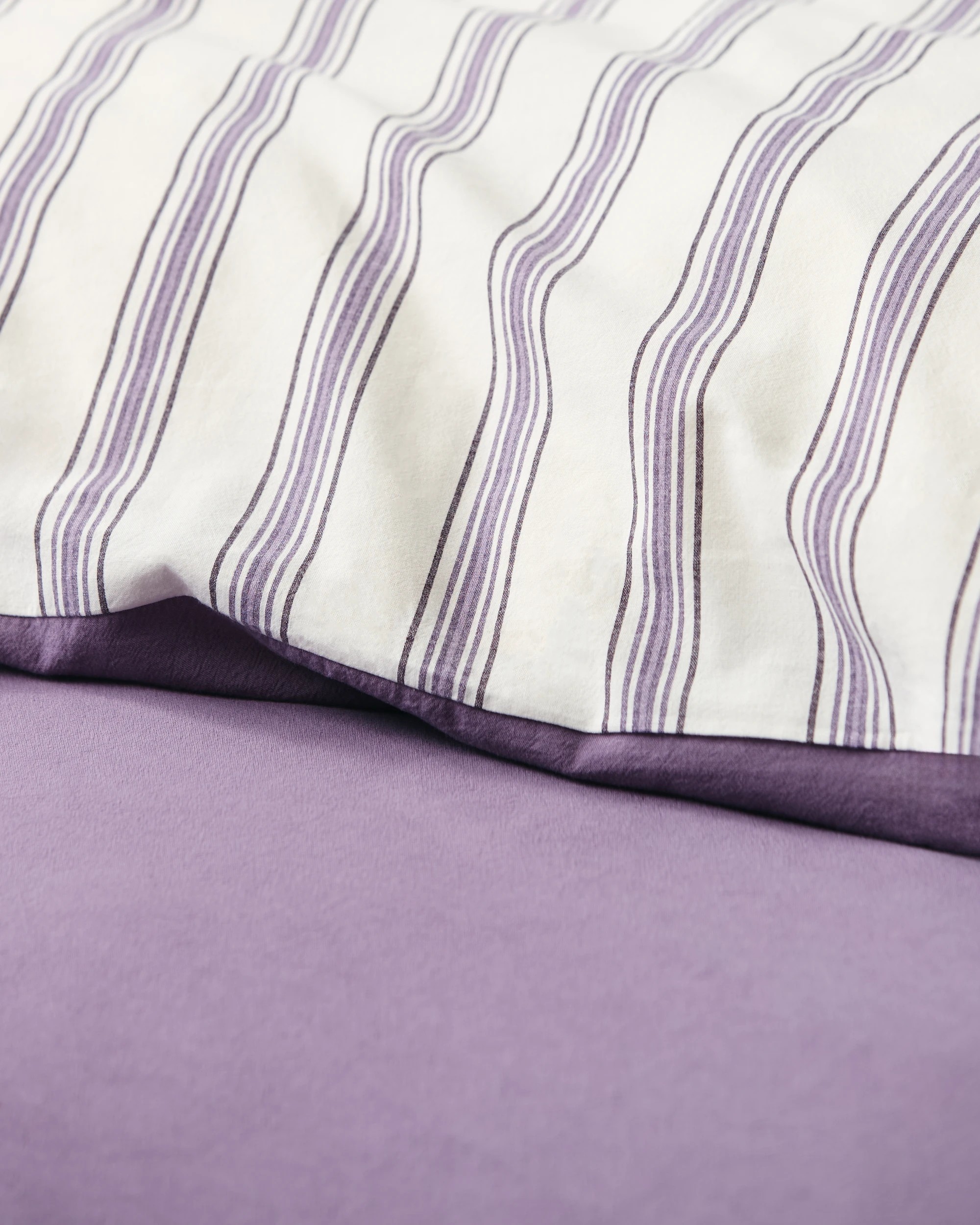 5 Arlo Cotton Stonewash Quilt Cover Set - King Bed - Purple, 5 of 8