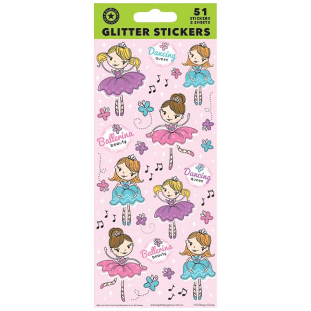 1 Artwrap FSC Sticker Sheets Ballerina, 1 of 1