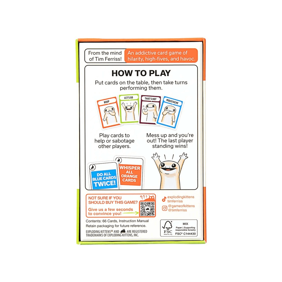 8 Exploding Kittens LLC Coyote Card Game, 8 of 8