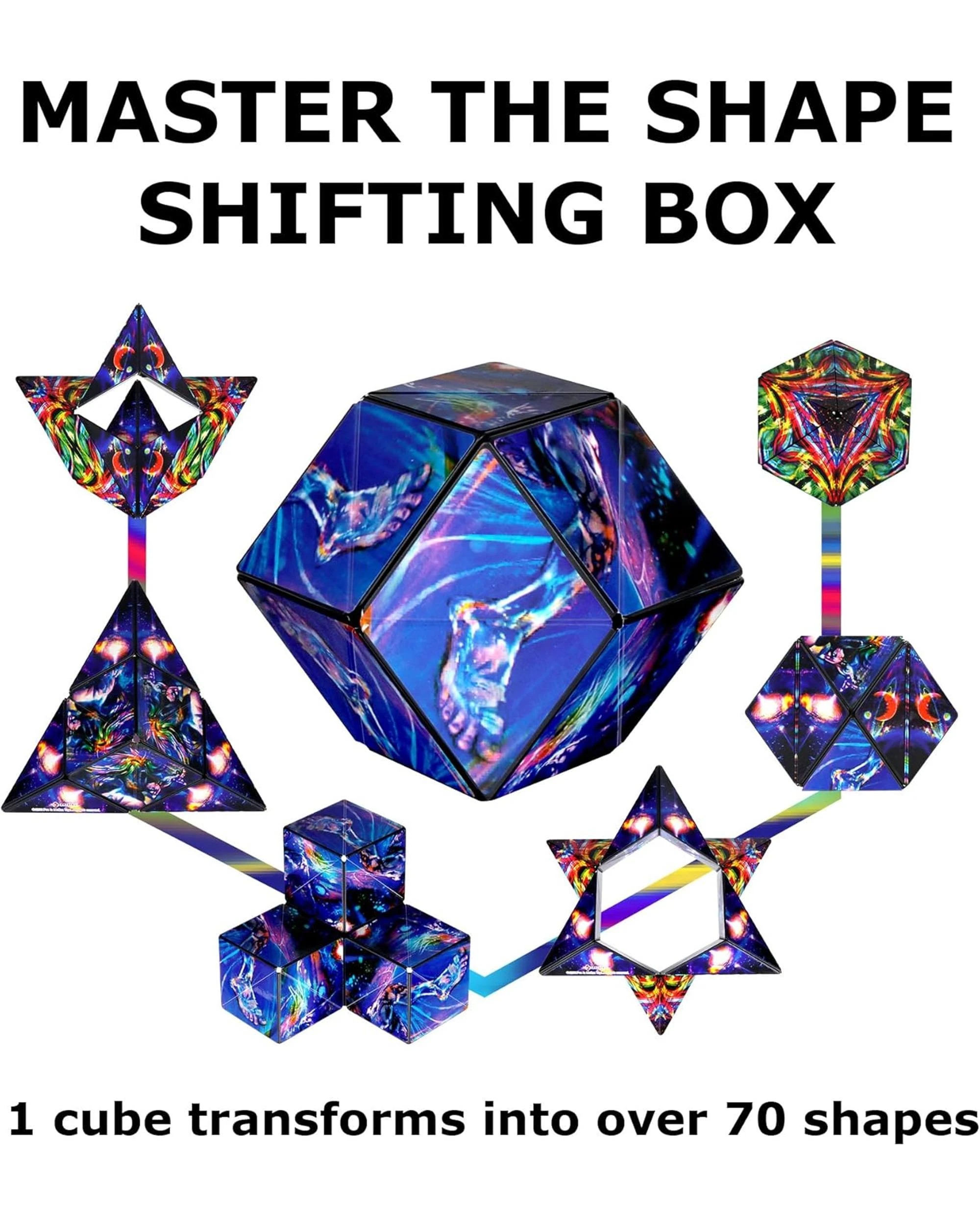 3 Shashibo Shape Shifting Box - Cosmic Surfer, 3 of 7