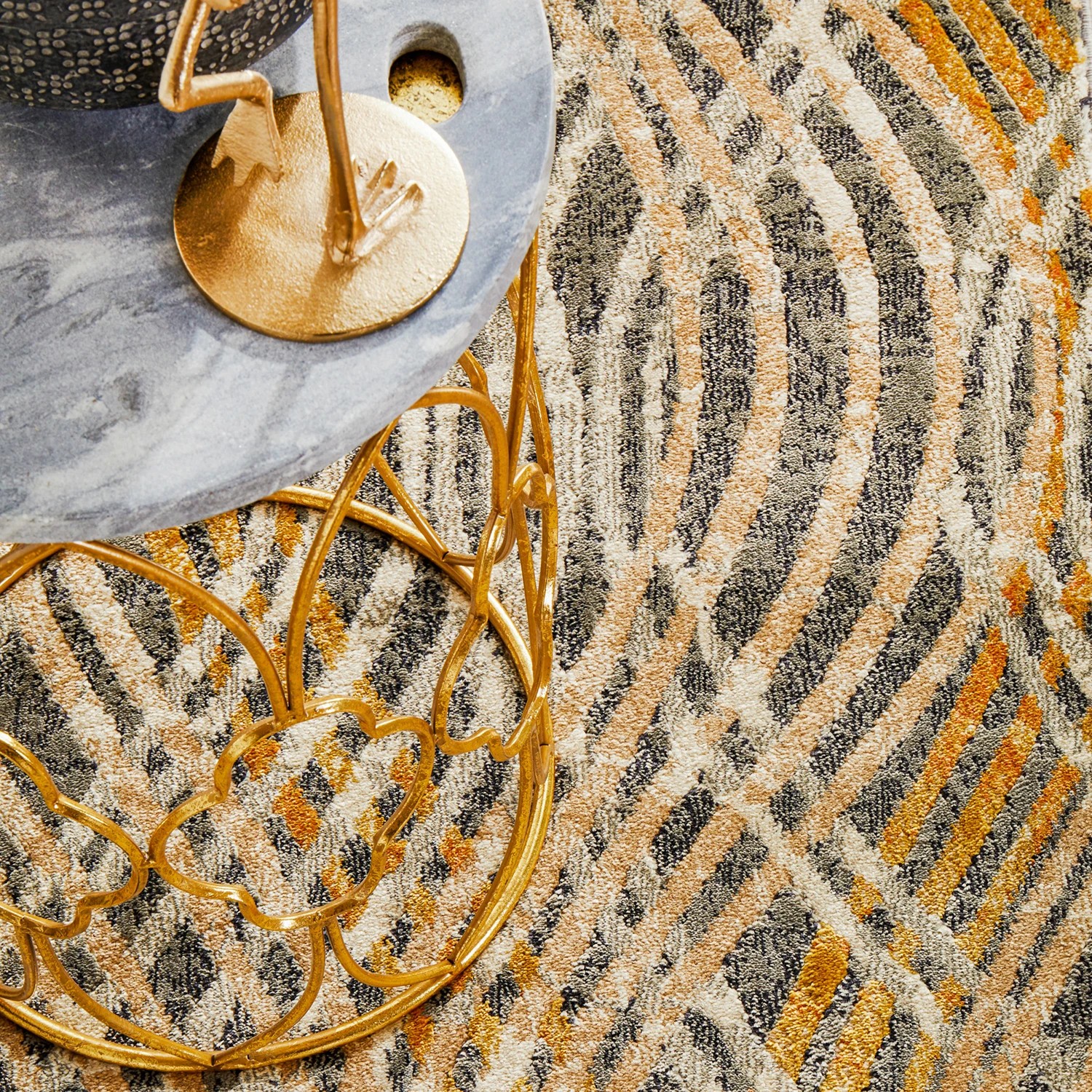 8 Common Ground Rugs Wonderland 300x80cm - Medium Runner Power Loomed Pet Friendly Rug - Brown, 8 of 9