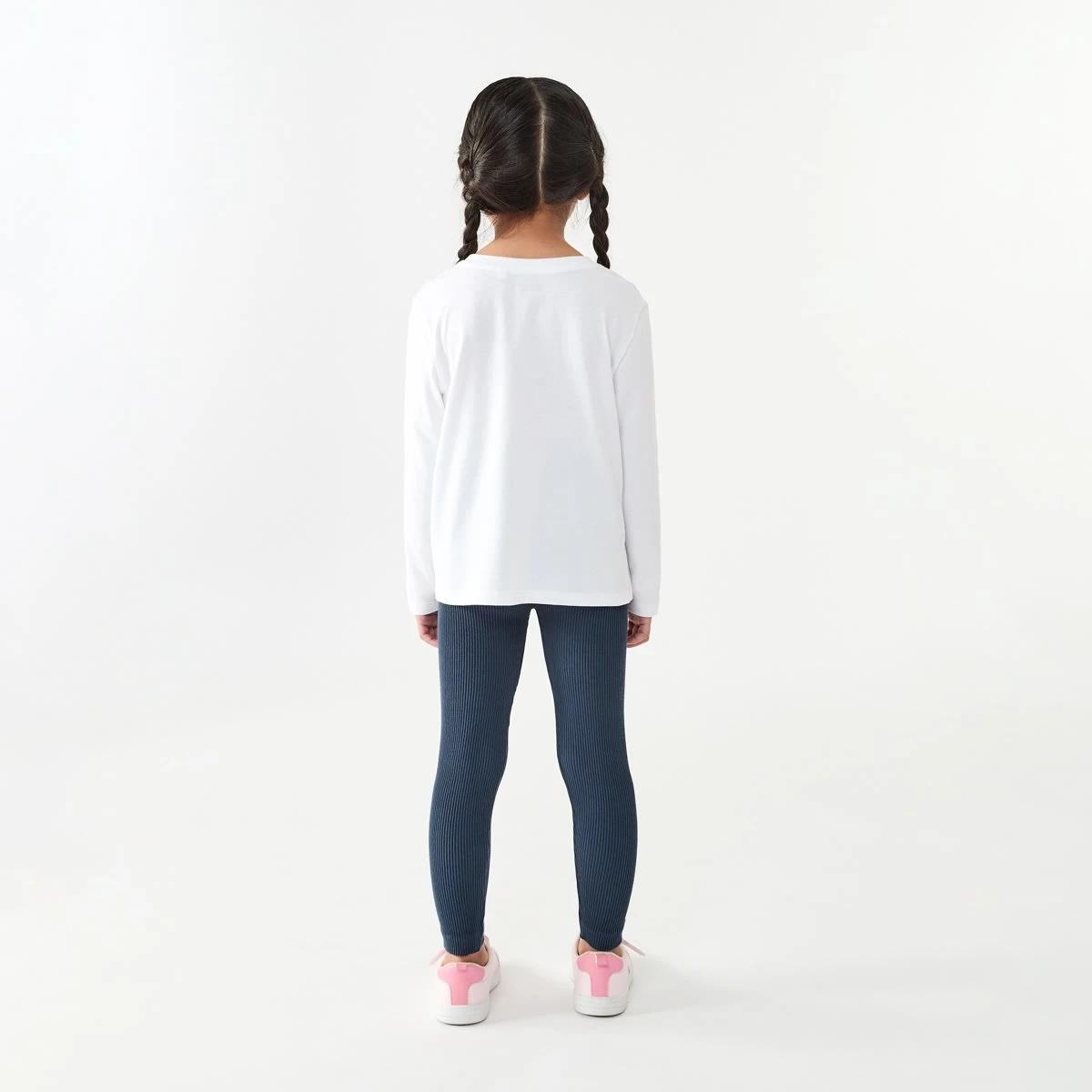 5 Rib Leggings Dress Navy, 5 of 7