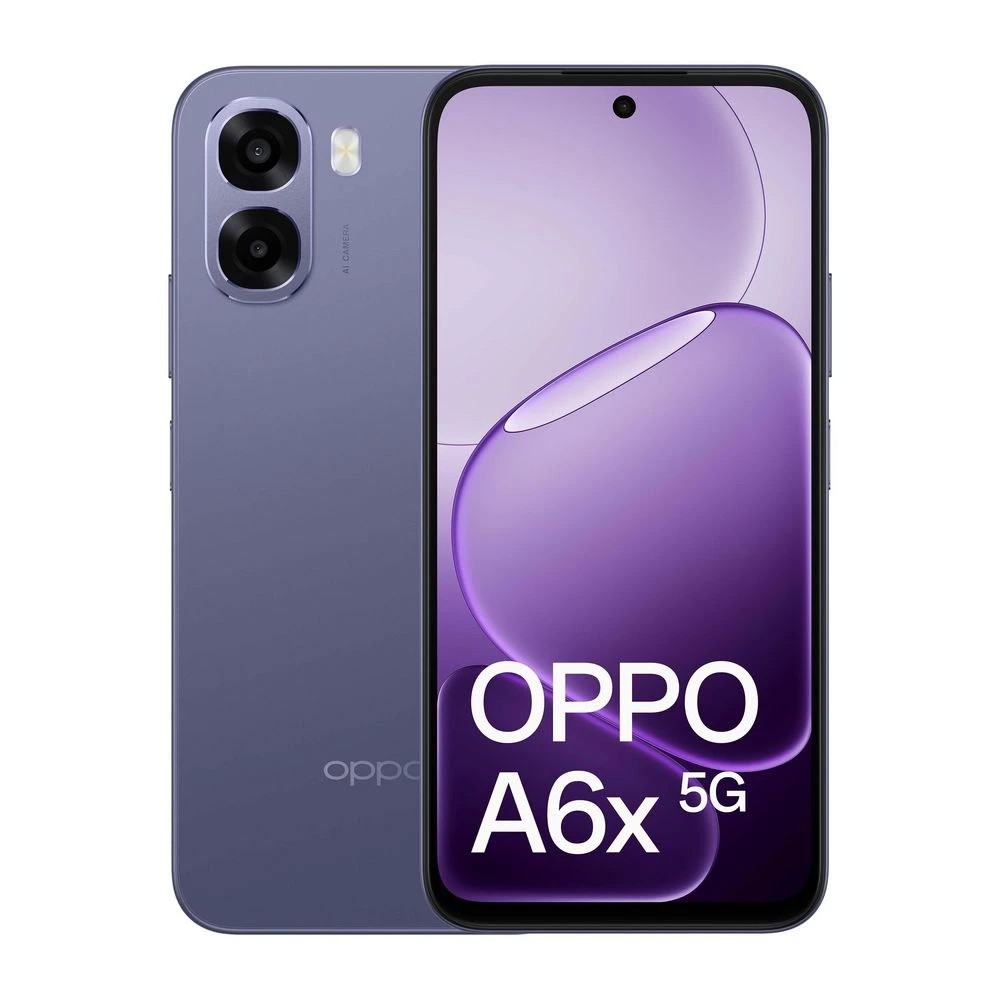 1 OPPO A6X 5G 128GB Black Purple, 1 of 10