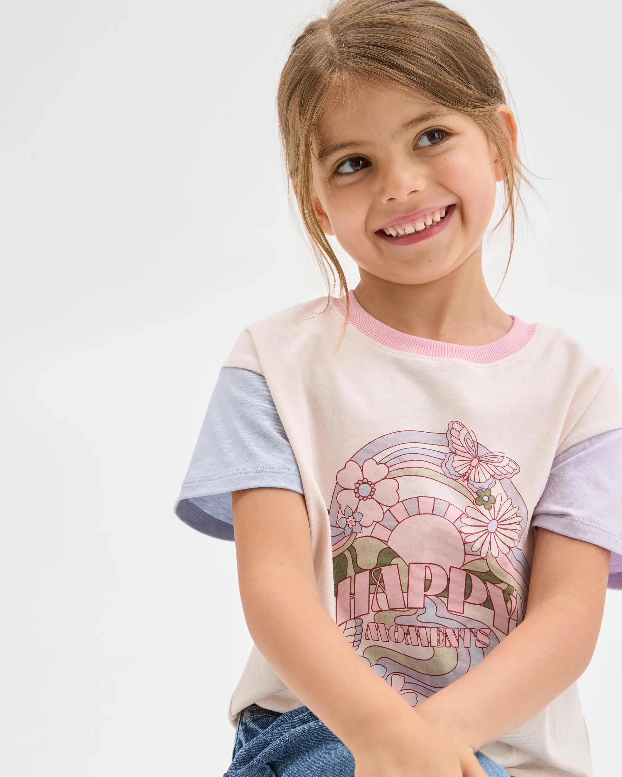 4 Target Kids Australian Cotton Boxy T-Shirt CREAM, 4 of 7