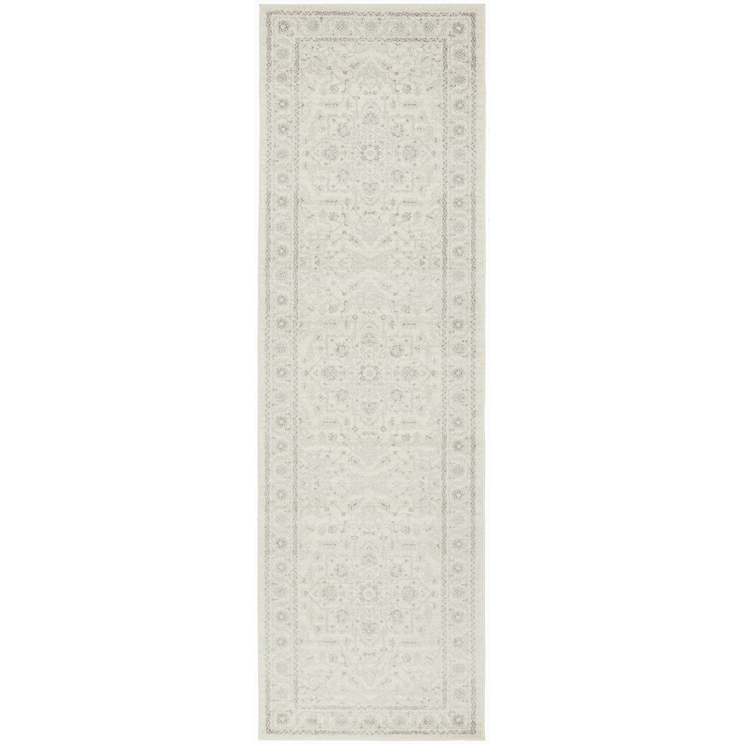 2 Common Ground Rugs Encore 261 300x80cm - Medium Runner Power Loomed Pet Friendly Rug - Natural, 2 of 9