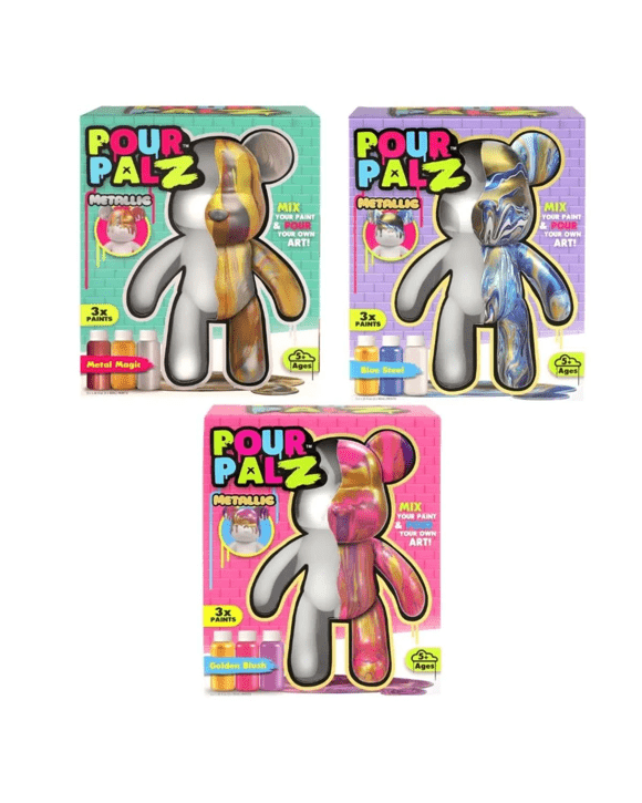 Pour Palz Large Paint Bear - Assorted