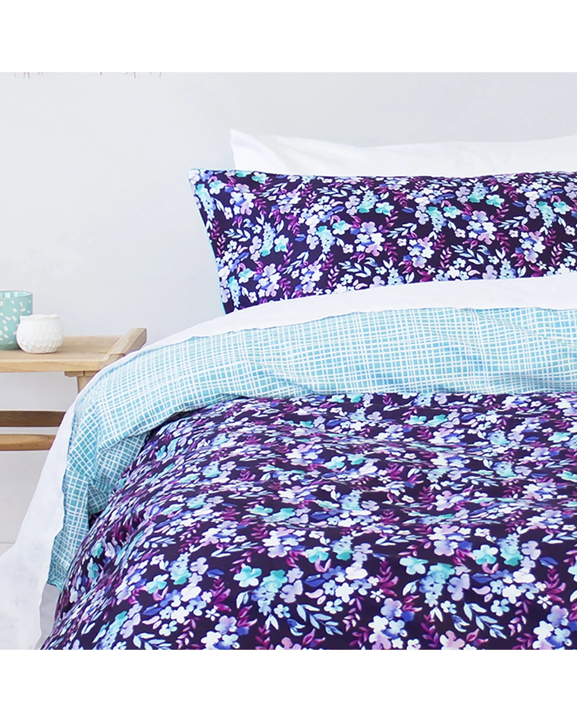 4 Bambury Quilt Cover Set Evelyn Soft Touch Woven - Multi, 4 of 6