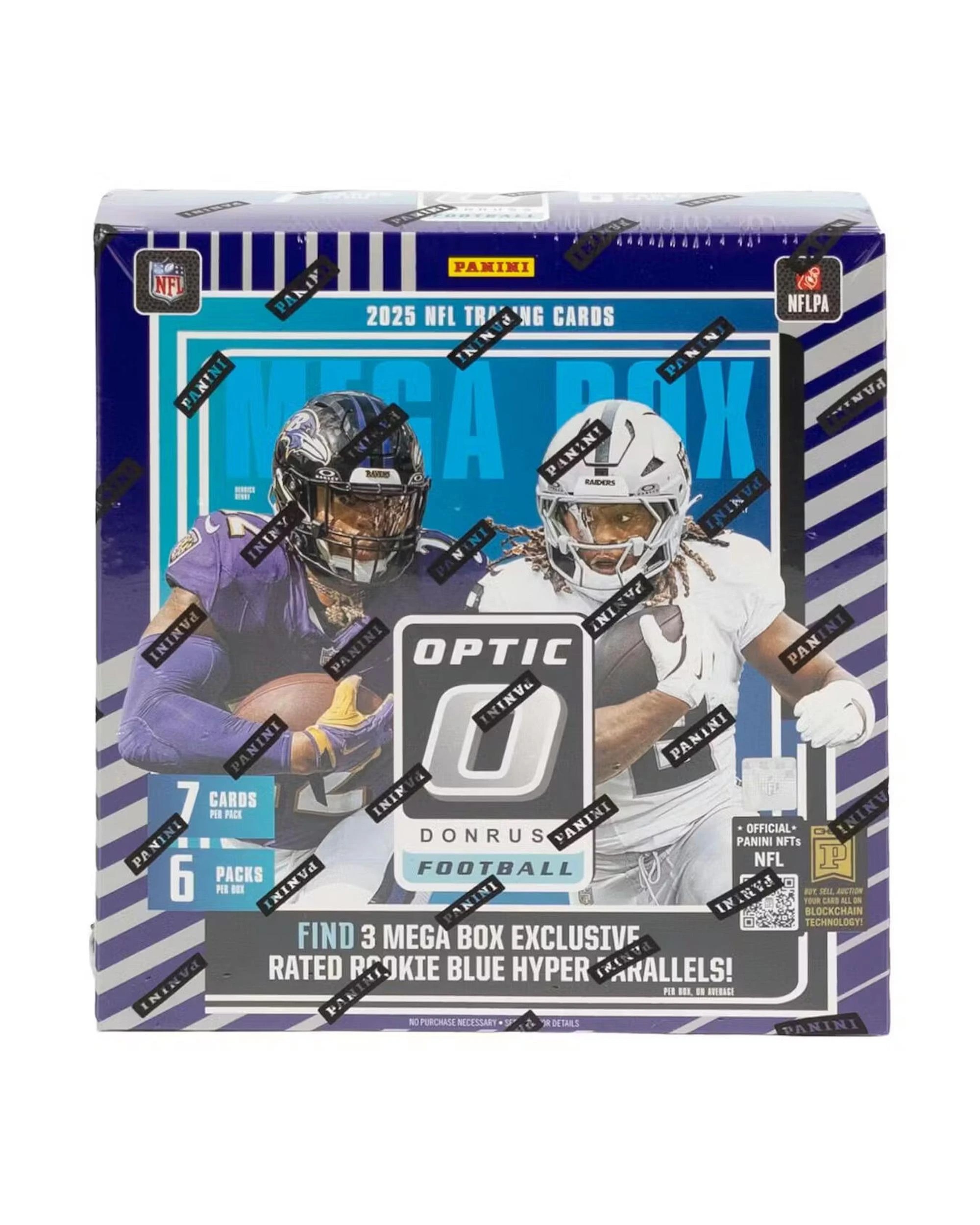 3 Panini 2025 NFL Donruss Optic Football Mega Box, 3 of 9