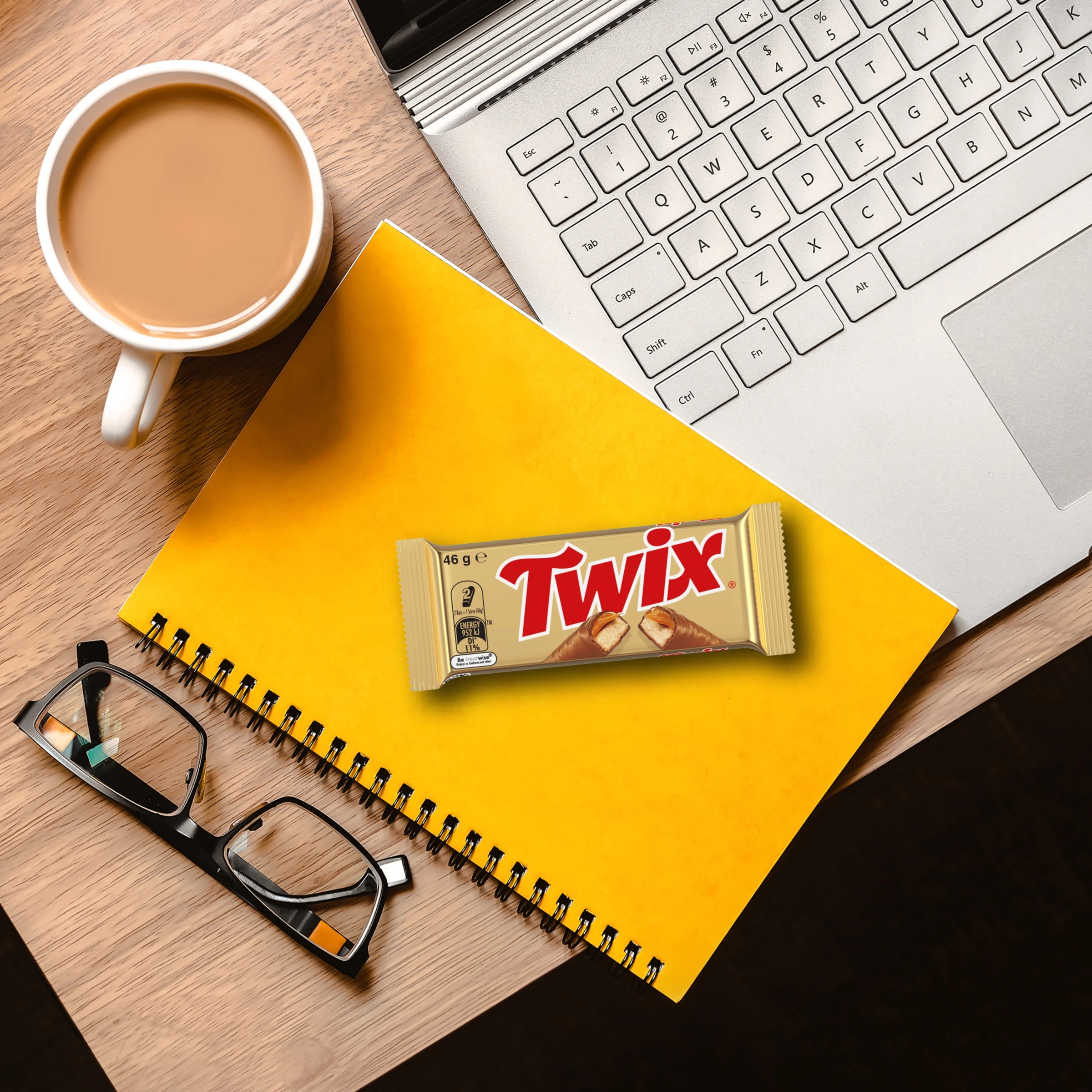 3 Twix Milk Chocolate Bar Caramel Biscuit 46g, 3 of 6