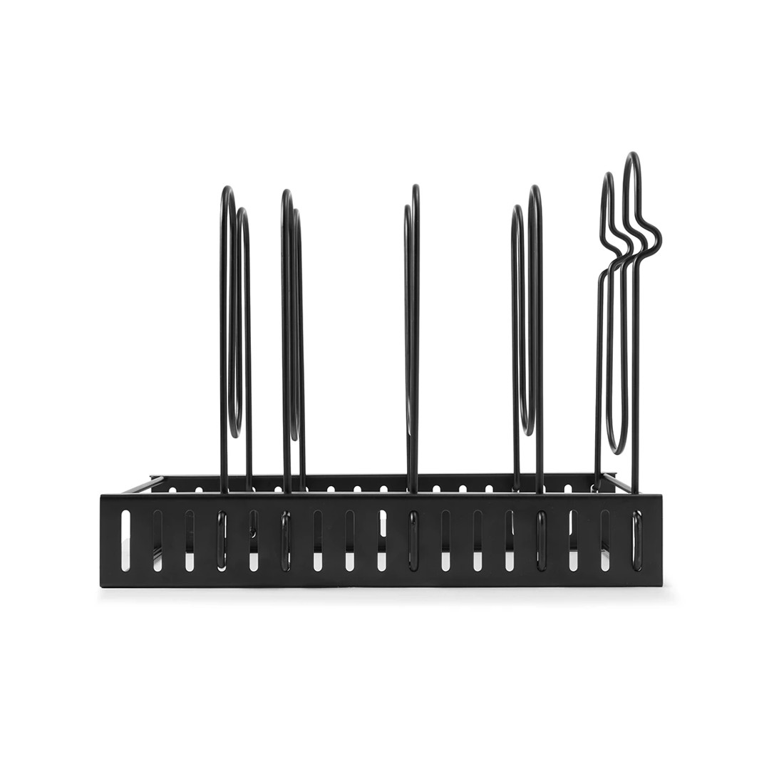 9 Cookware Storage Rack - Black, 9 of 10