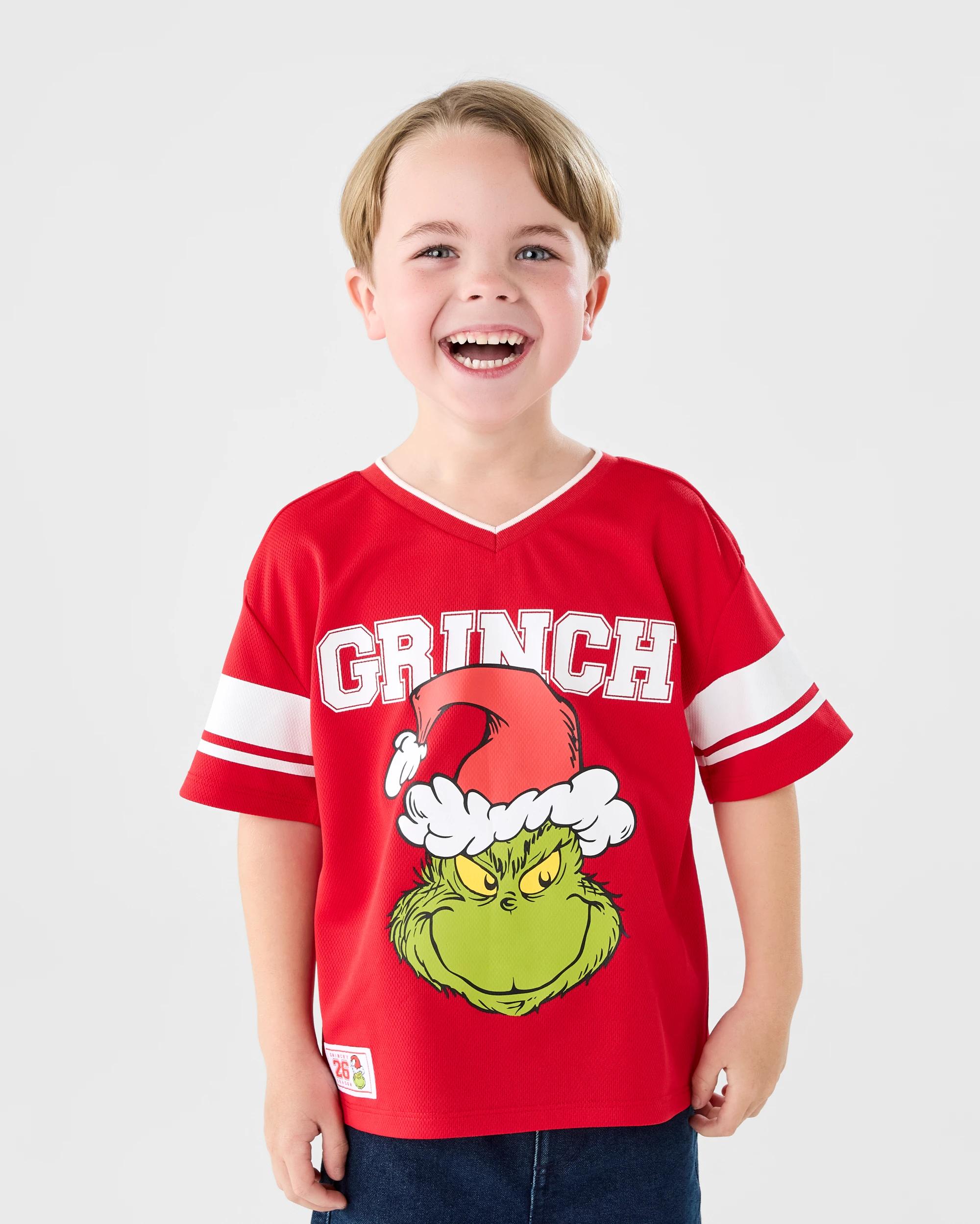 1 Family Matching Christmas Grinch Kids T-shirt Grinch, 1 of 9