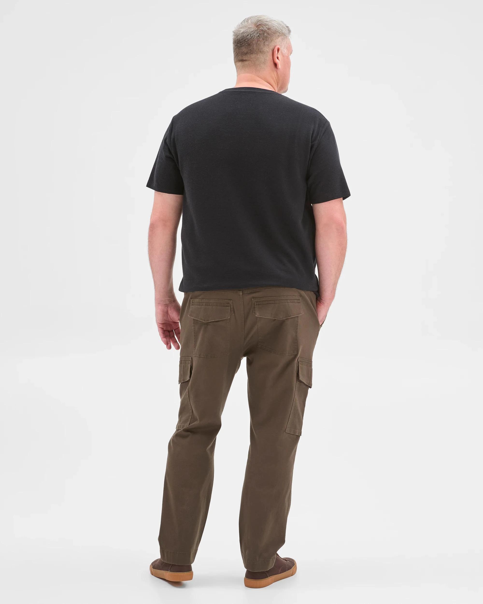 6 Target Man Plus Plus Size Australian Cotton Cargo Pants DARK OLIVE, 6 of 6