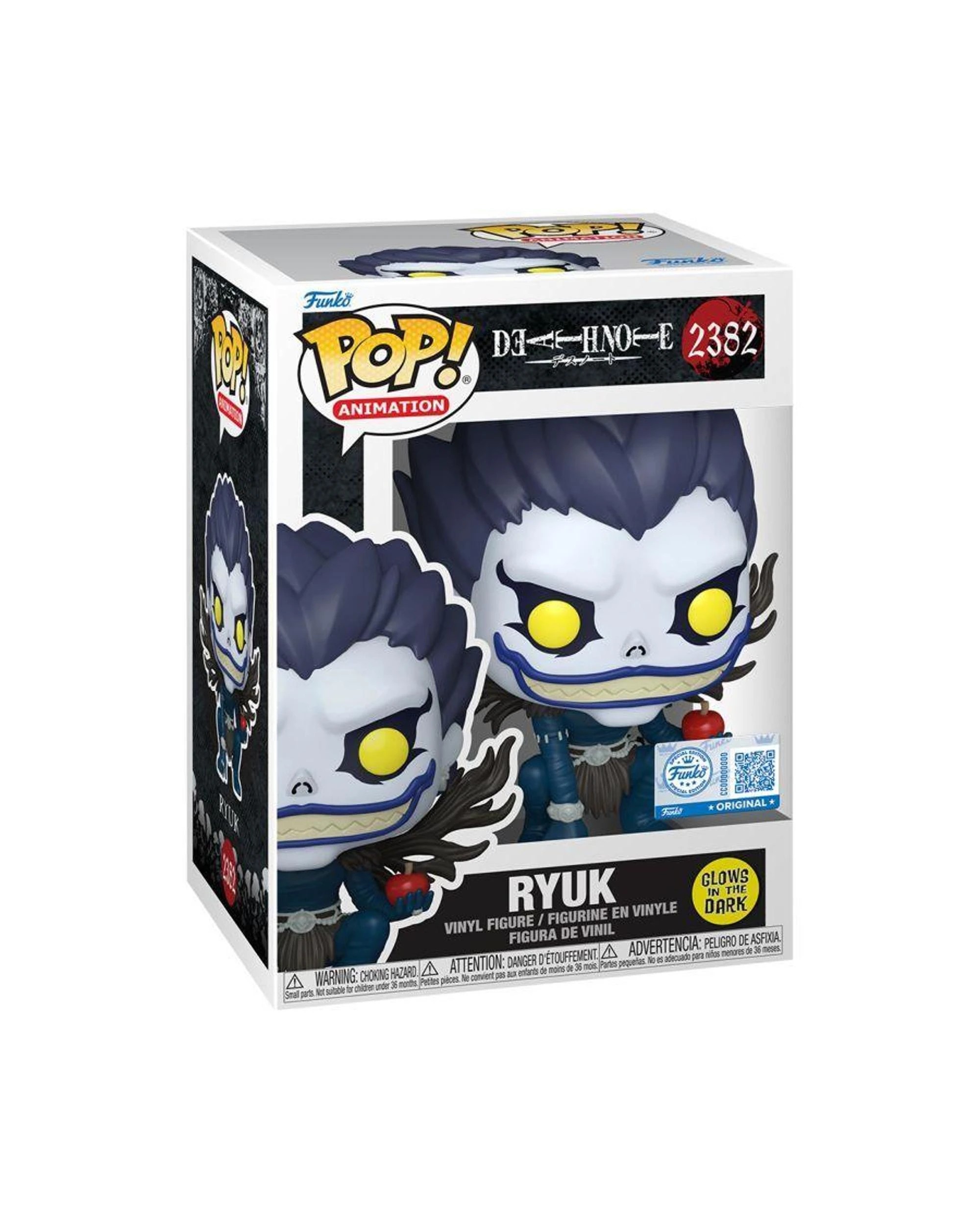 4 Death Note Ryuk Glow In The Dark Funko POP! Vinyl, 4 of 4