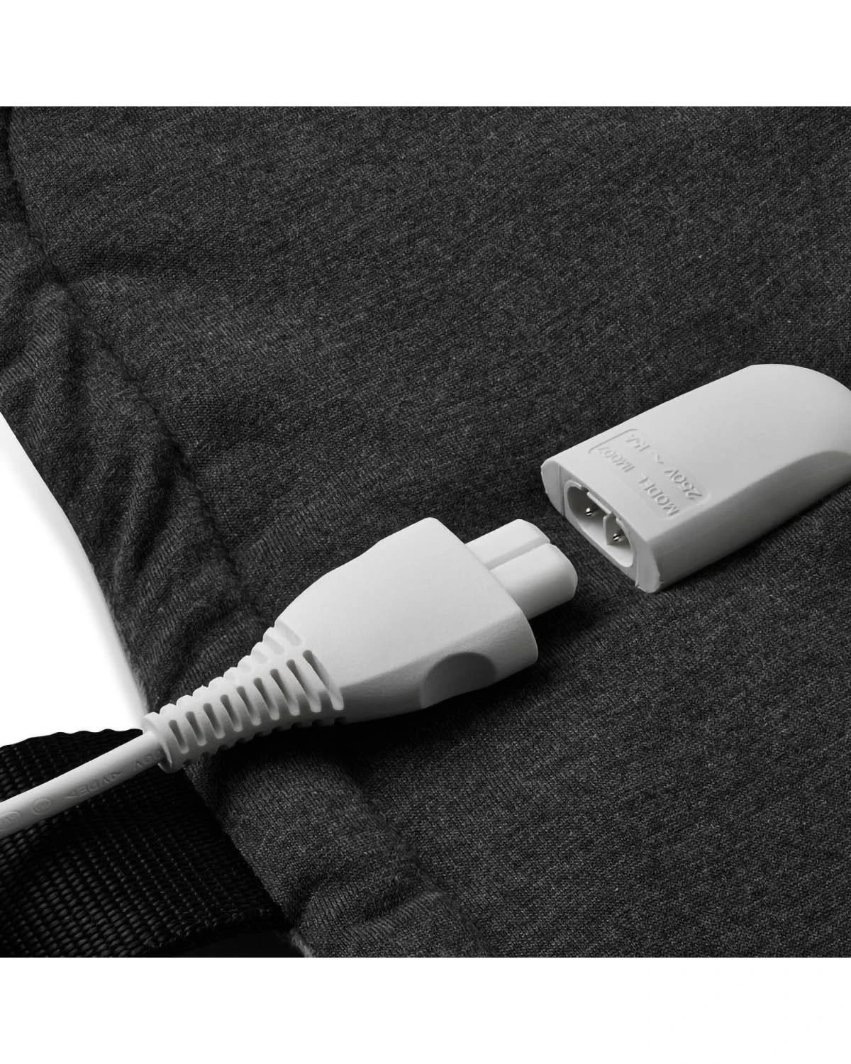 4 Sunbeam Shoulders and Full Back Heating Pad - GREY, 4 of 4