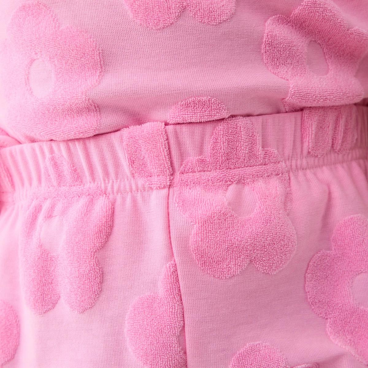 3 Texture Shorts DAISY TERRY BUBBLEGUM PINK, 3 of 6
