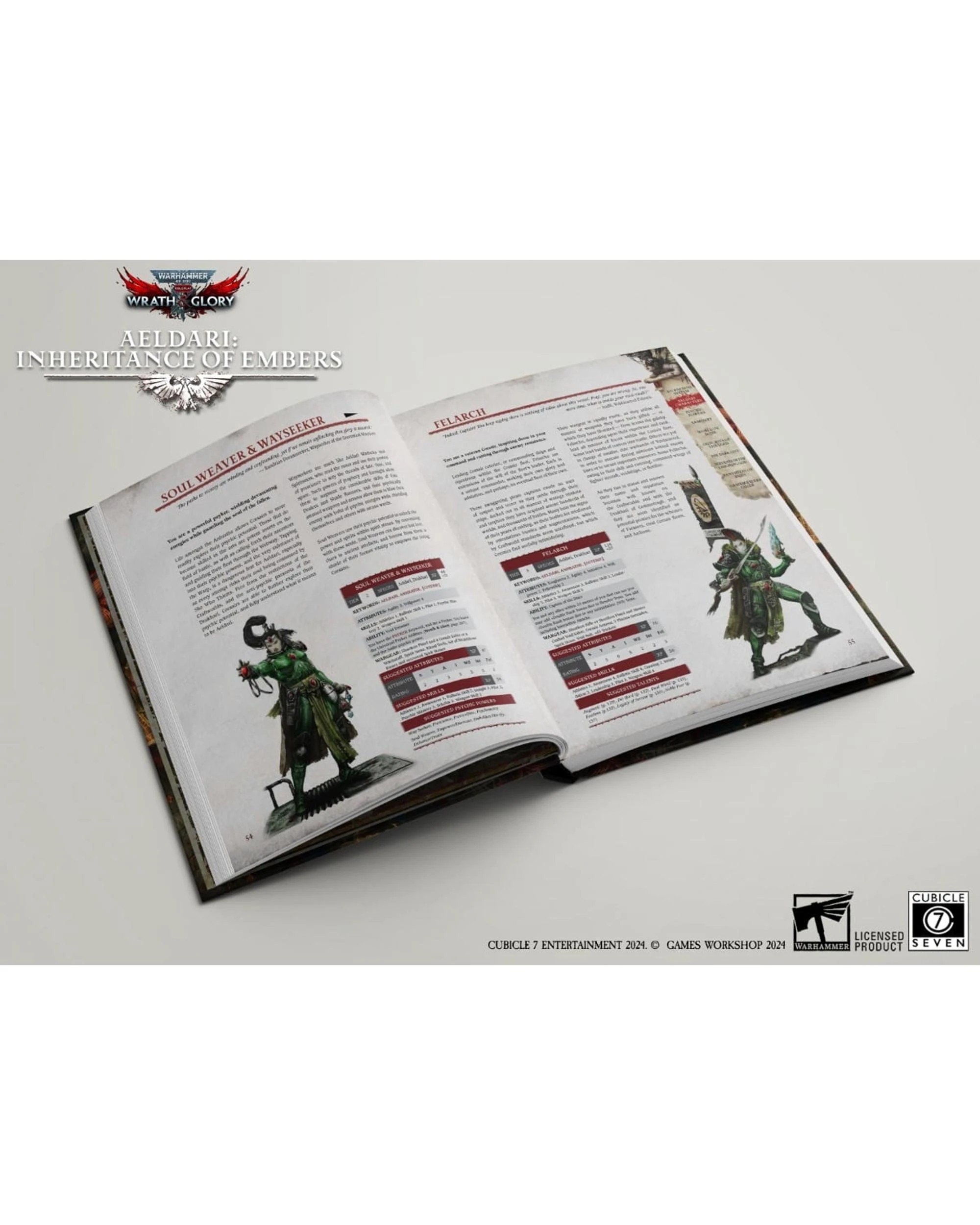 3 Warhammer: 40,000 RPG Wrath and Glory Aeldari: Inheritance of Embers, 3 of 5