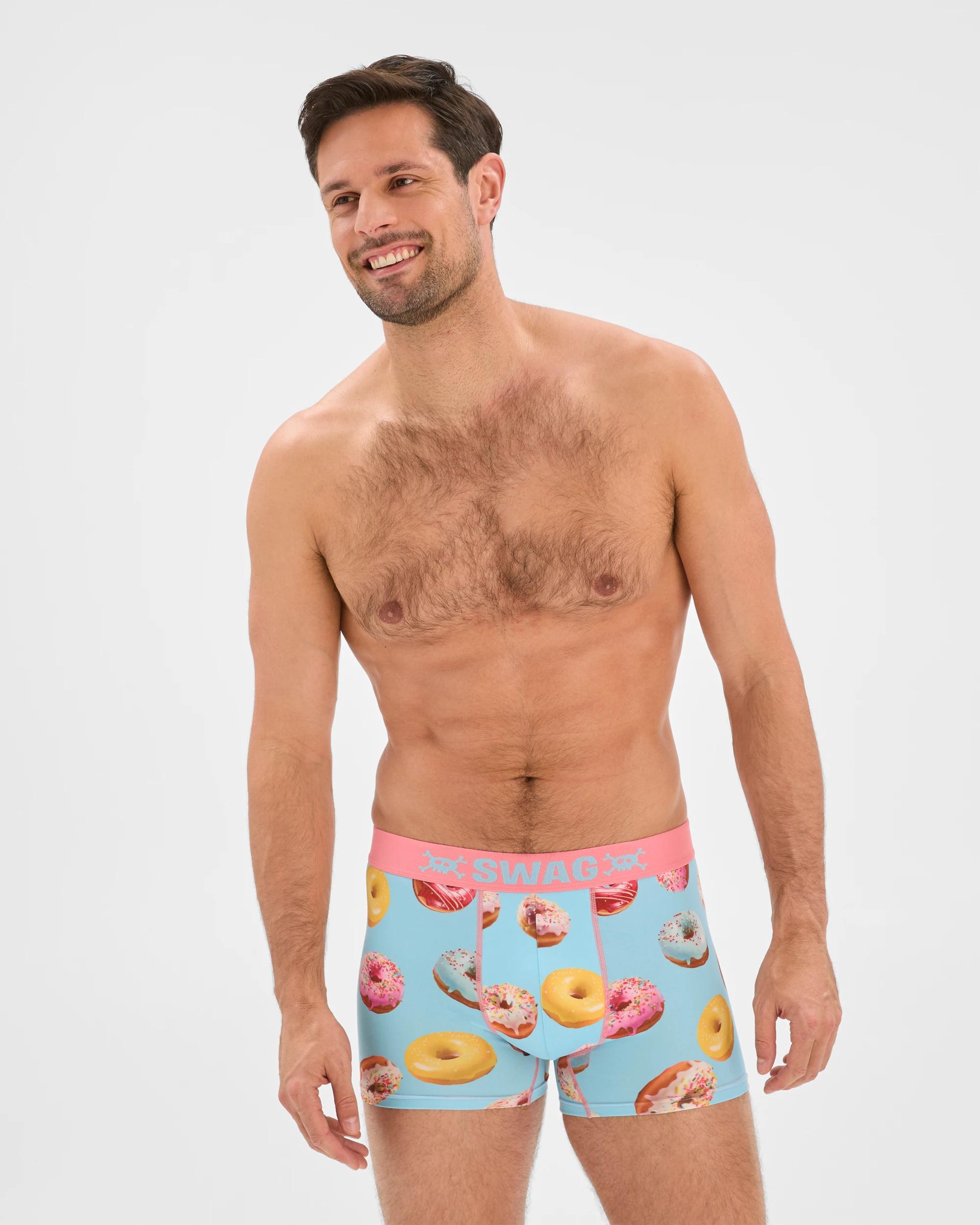1 Swag  Trunks - Donut LIGHT BLUE, 1 of 4
