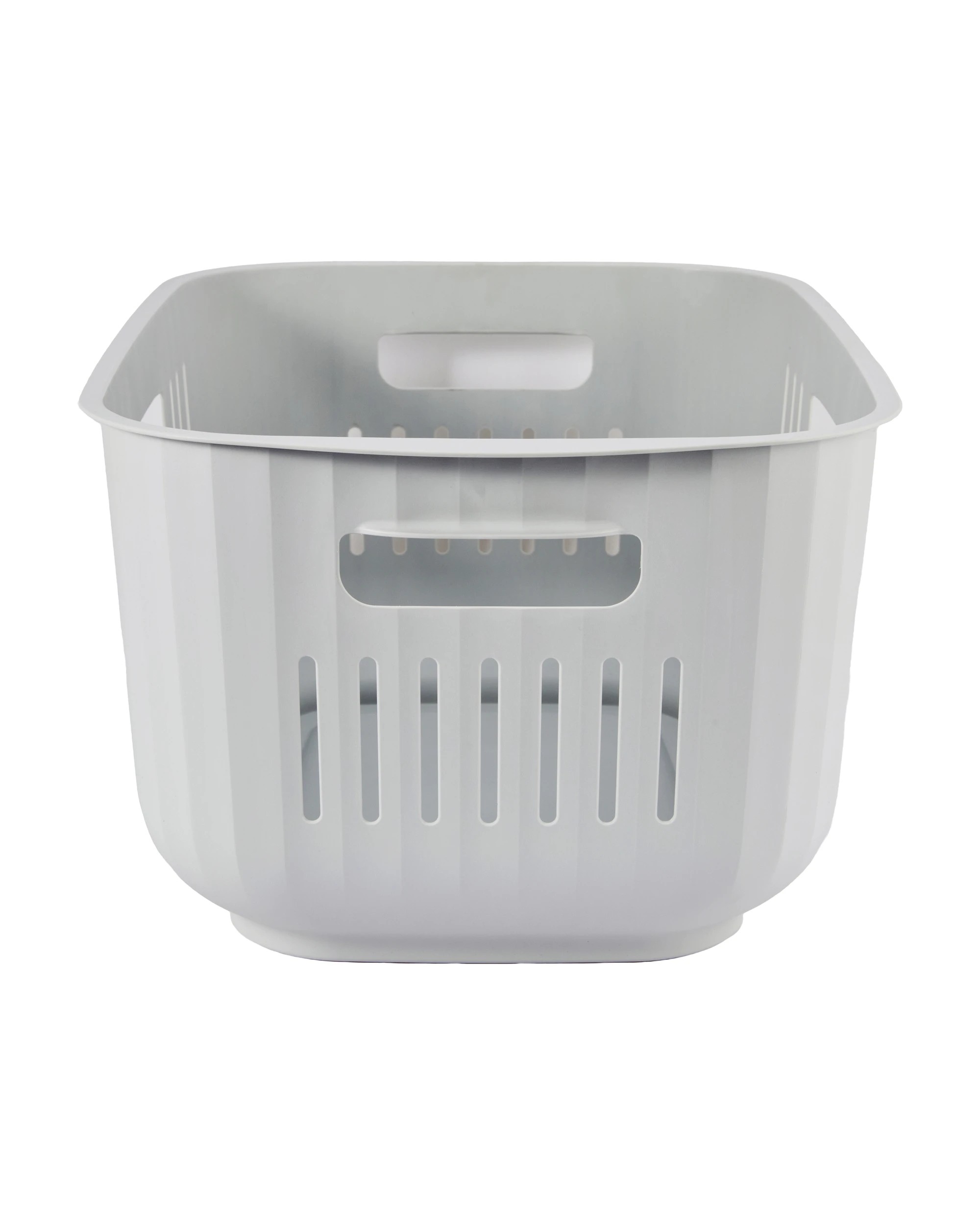 2 50L Nordic Laundry Basket - Grey, 2 of 5