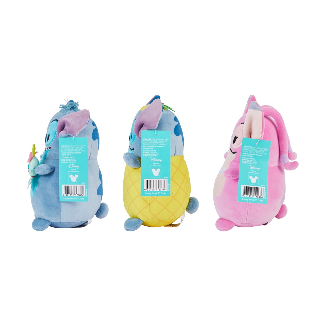 4 20cm Disney Lilo & Stitch Cushy Plush Toy - Assorted, 4 of 4