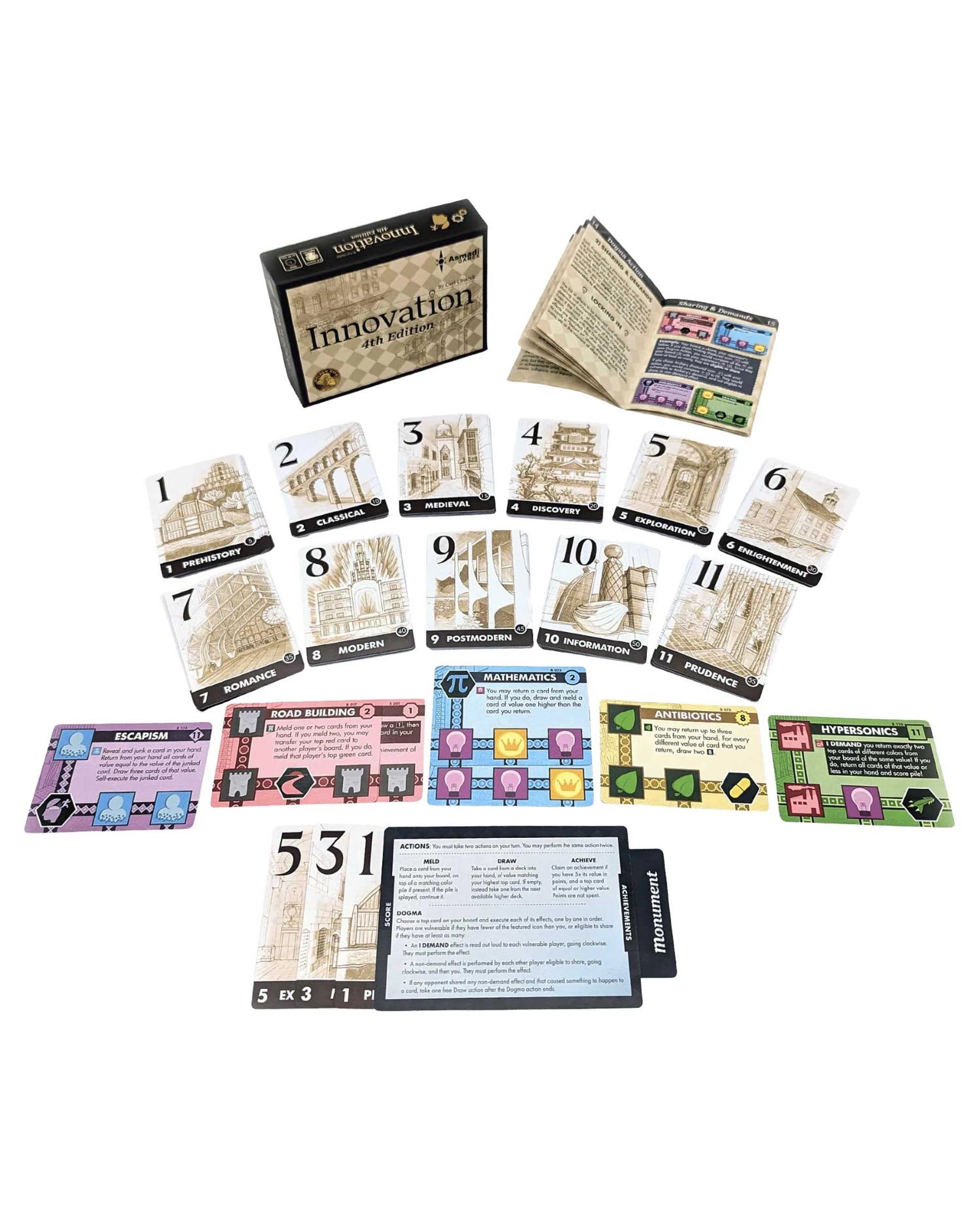 4 Innovation 4th Edition Card Game, 4 of 5
